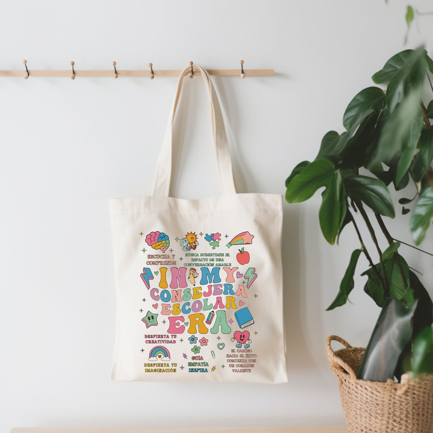 Consejera Escolar Era Tote Bag, School Counselor Tote Bag, Gift For School Counselor, My School Counselor Era, School Counselor Appreciation