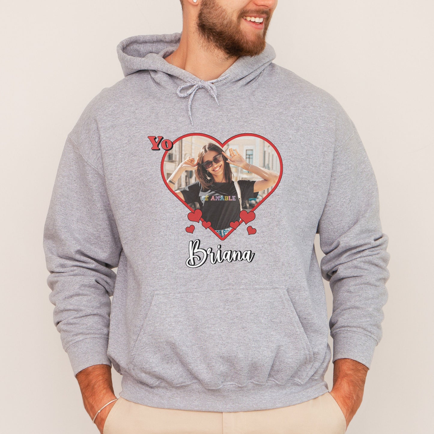 I Heart My Girlfriend Hoodie, Hoodie For Boyfriend, Hoodie Girlfriend, I Heart My Girlfriend, I Heart My Girlfriend Custom, Boyfriend Hoodie