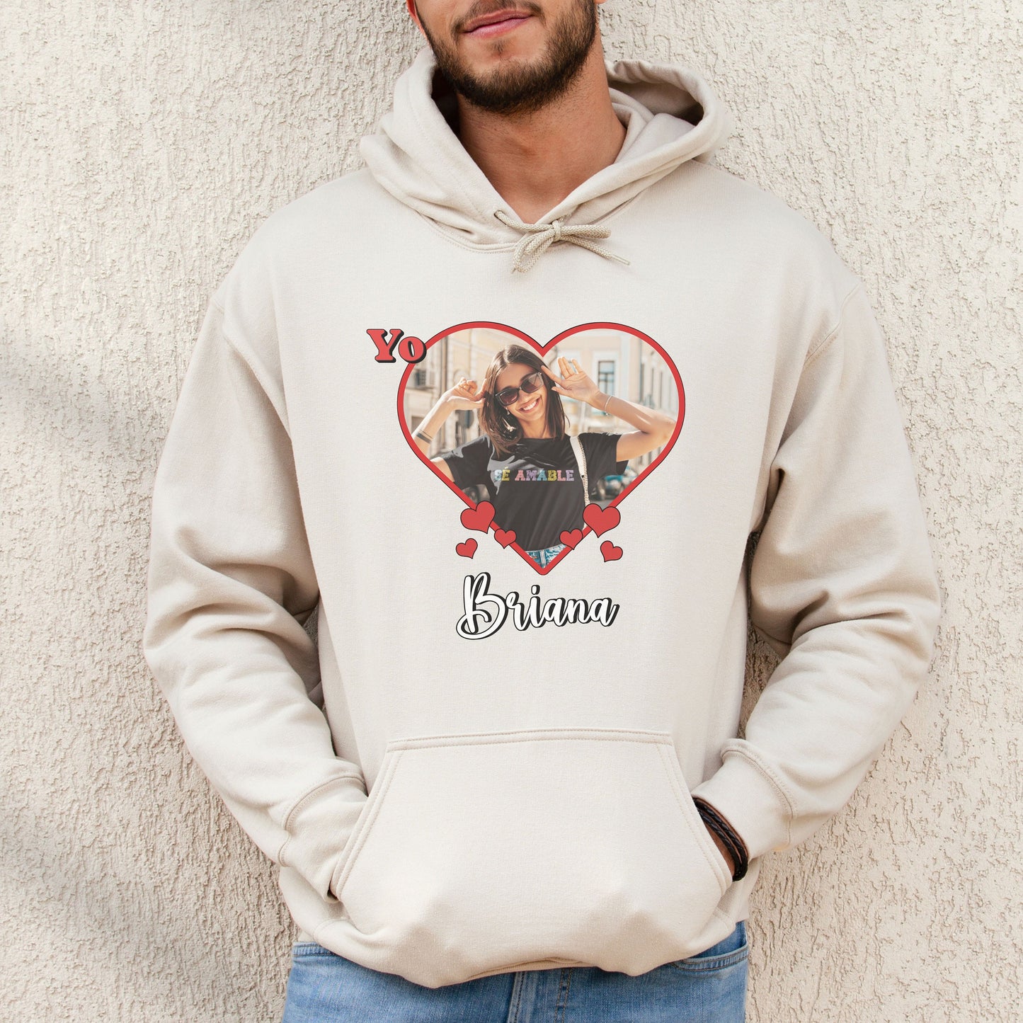 I Heart My Girlfriend Hoodie, Hoodie For Boyfriend, Hoodie Girlfriend, I Heart My Girlfriend, I Heart My Girlfriend Custom, Boyfriend Hoodie