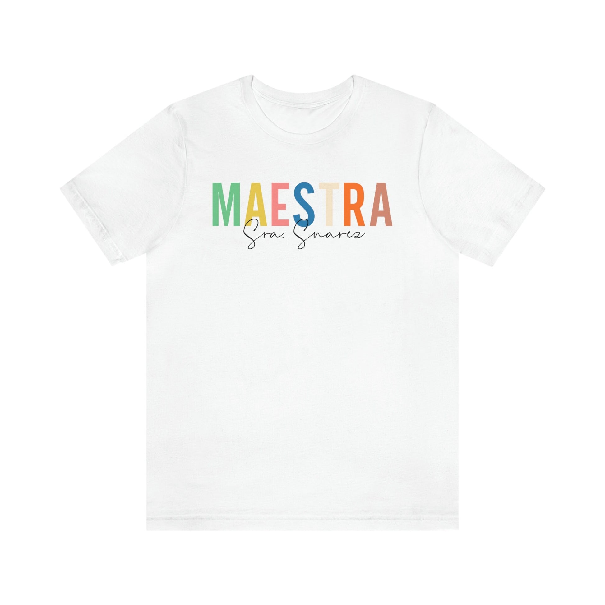 Camiseta Personalizada, Camisas De Maestra, Regalos Para Maestra, Regalo Personalizado, Maestra Shirt, ESL Teacher, Dual Language Teacher