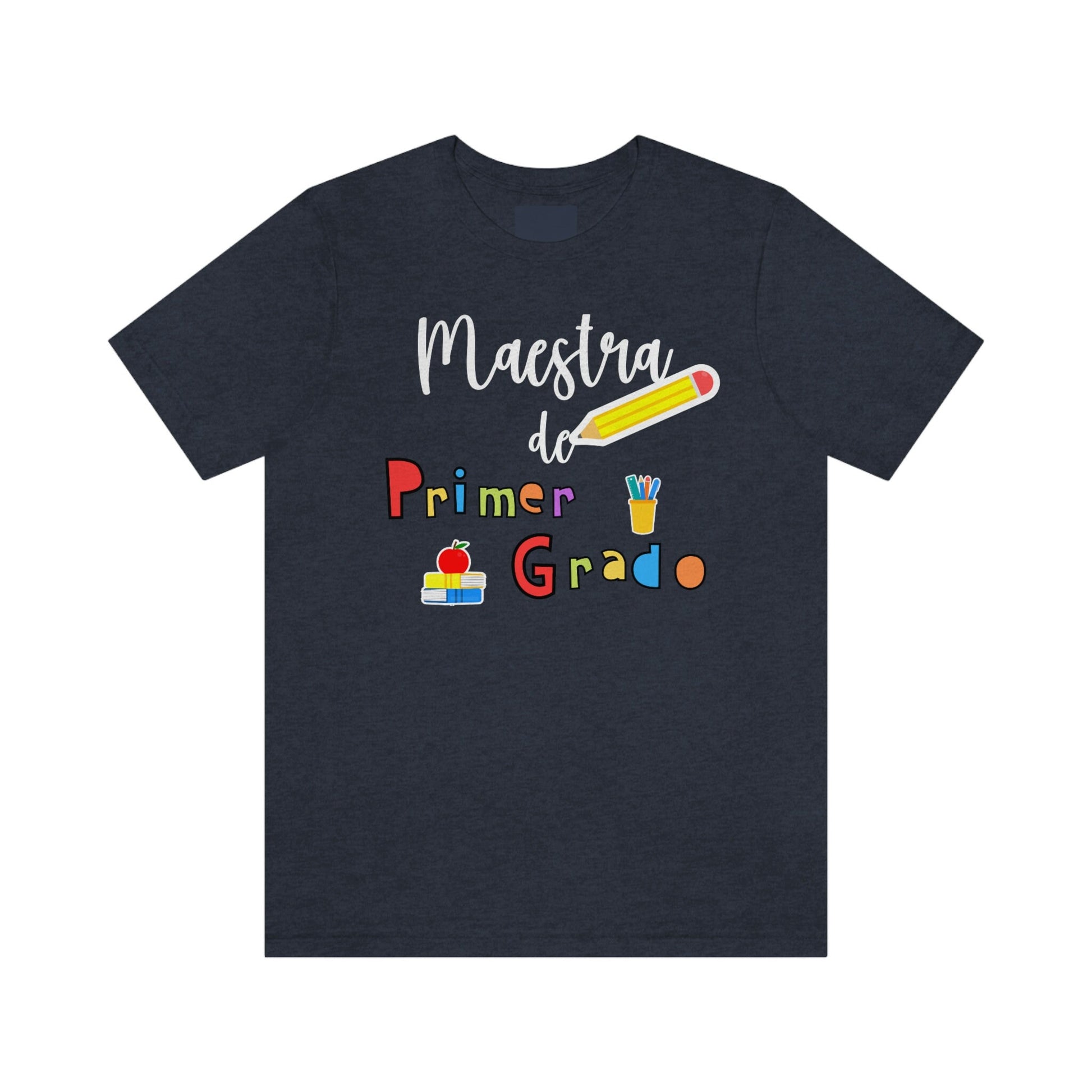 Primer Grado, Maestra Primer Grado, Camisas De Maestra, Maestra Español, Maestra Bilingue, Maestra Shirt, Maestra Gift, First Grade Teacher