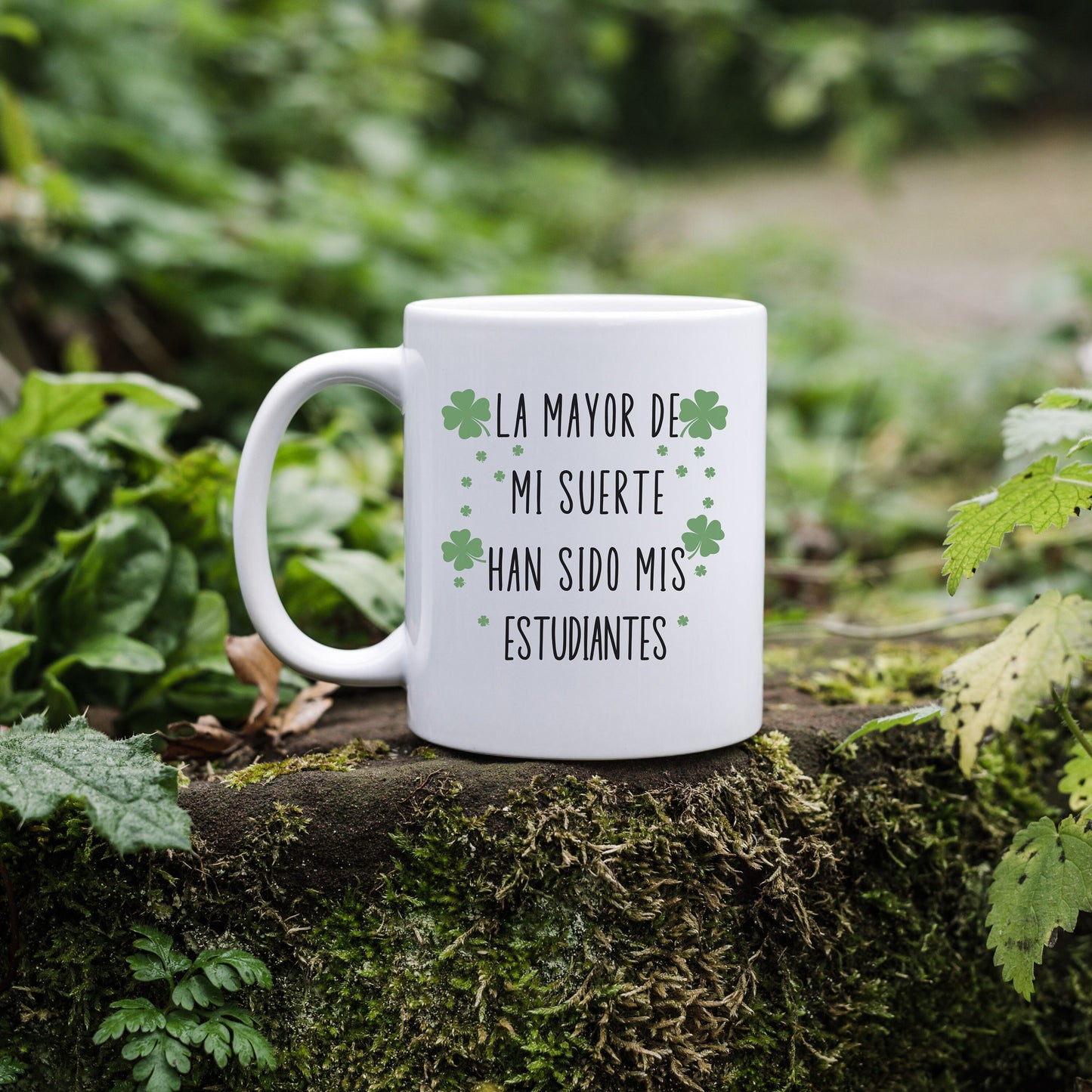 San Patricio, Dia De San Patricio, One Lucky Teacher, Maestra Bilingue, ESL Teacher, Taza Para Maestra , Lucky Teacher, Saint Patrick Day