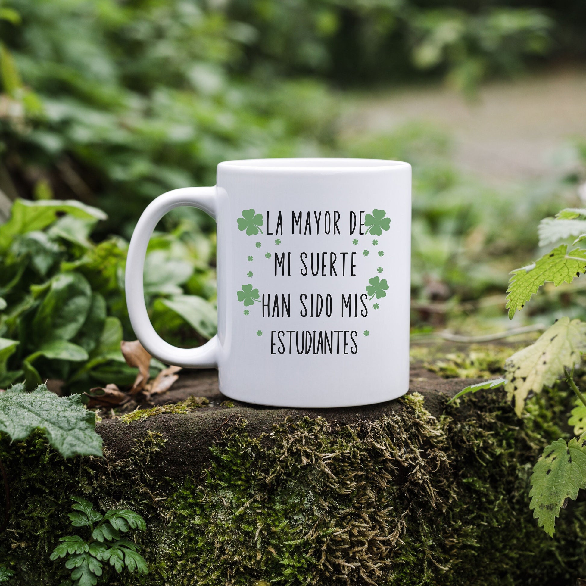 San Patricio, Dia De San Patricio, One Lucky Teacher, Maestra Bilingue, ESL Teacher, Taza Para Maestra , Lucky Teacher, Saint Patrick Day