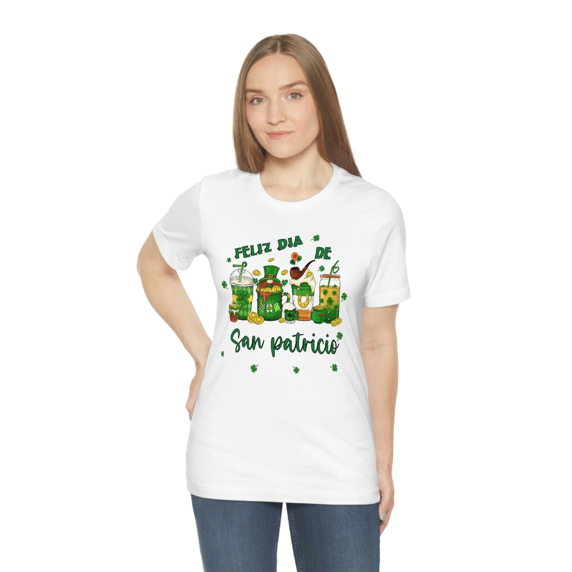 Dia De San Patricio, San Patricio, Cafecito, Maestra Español, Regalo Para Mujer, St Patricks Day, Saint Patricks Day Shirts