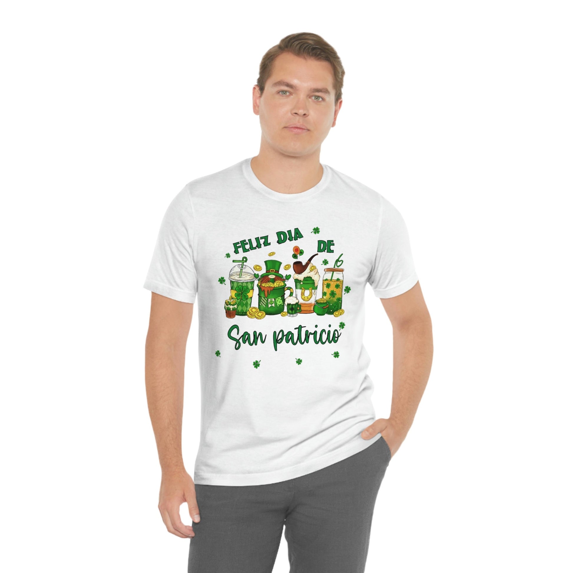 Dia De San Patricio, San Patricio, Cafecito, Maestra Español, Regalo Para Mujer, St Patricks Day, Saint Patricks Day Shirts