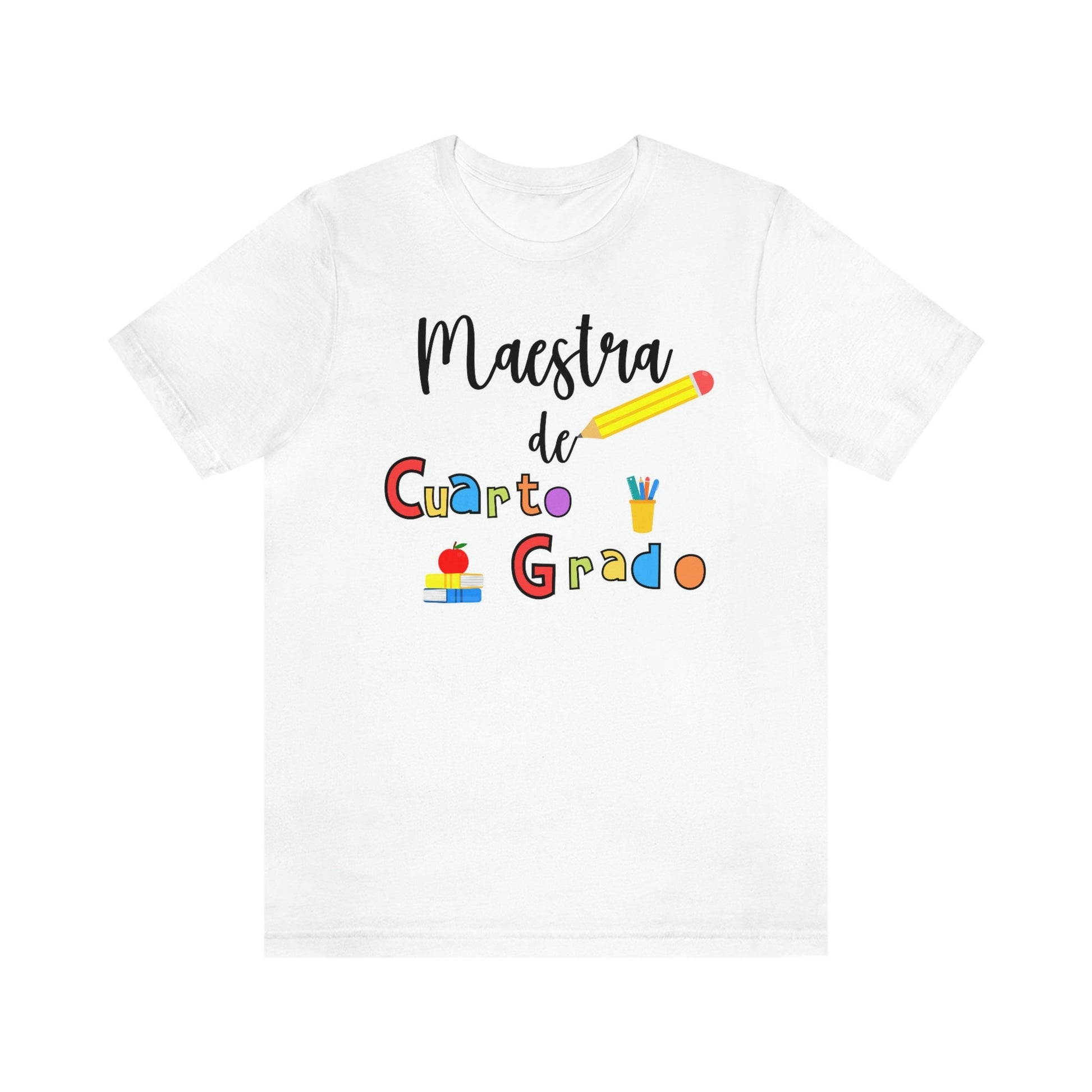 Cuarto Grado, Maestra Cuarto Grado, Camisas De Maestra, Maestra Español, Maestra Bilingue, Maestra Shirt, Maestra Gift, 4th Grade