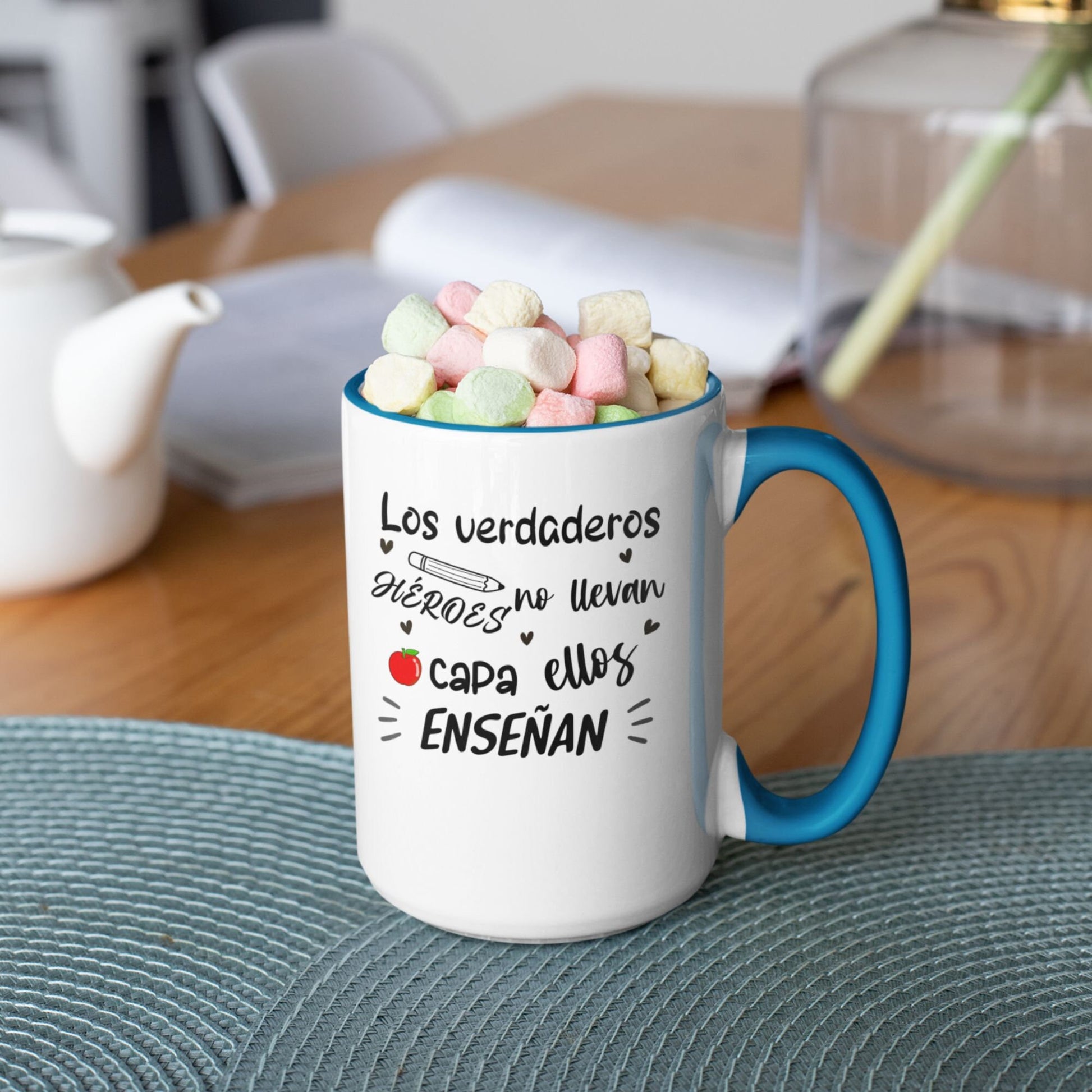 Un Cafecito, Taza de Cafe, ESL Teacher Mug, Maestra Español, Maestra Bilingue, Taza Para Maestra, Maestra Gifts, Maestra De Matematica