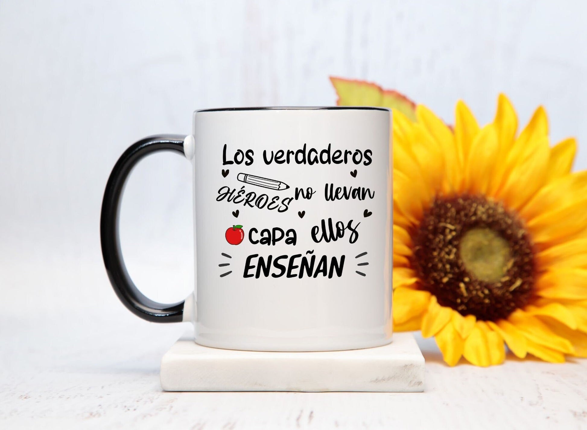 Un Cafecito, Taza de Cafe, ESL Teacher Mug, Maestra Español, Maestra Bilingue, Taza Para Maestra, Maestra Gifts, Maestra De Matematica