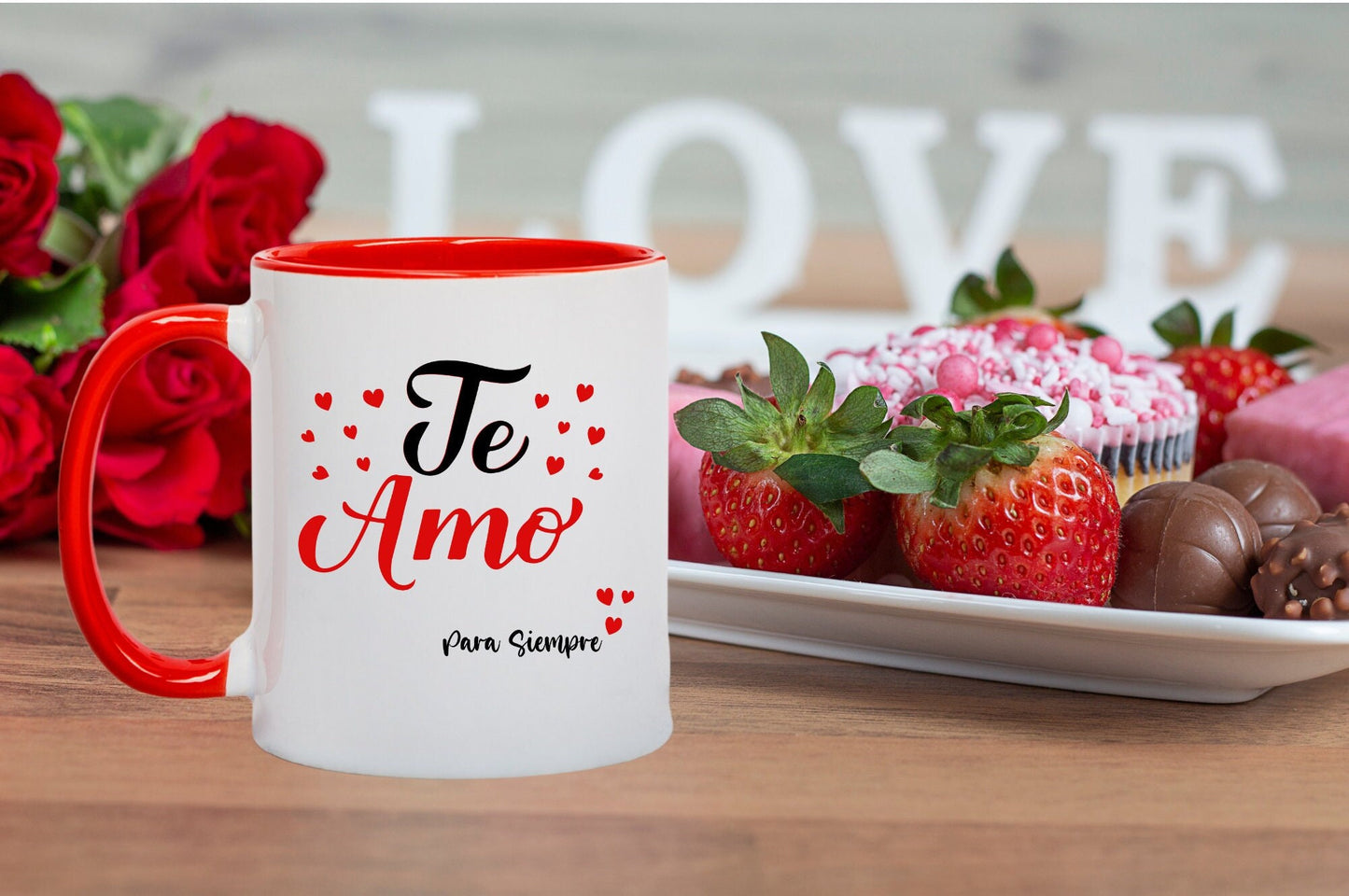 Te Amo Para Siempre, Taza Personalizada, Regalos Personalizados, Taza De Cafe, Dia De San Valentin, Regalos De Aniversario, Regalos De Boda