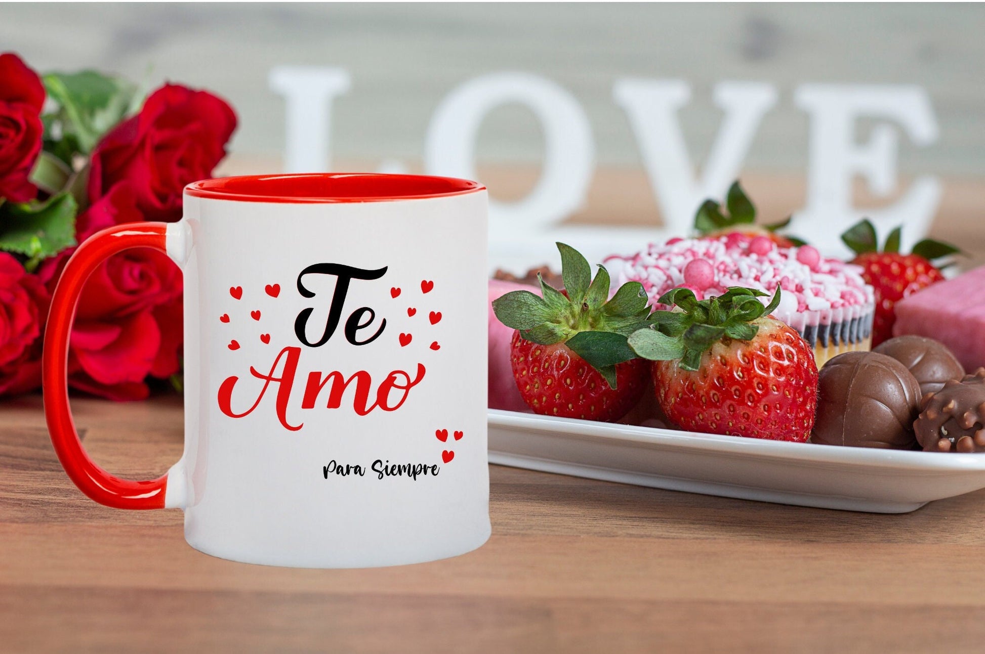 Te Amo Para Siempre, Taza Personalizada, Regalos Personalizados, Taza De Cafe, Dia De San Valentin, Regalos De Aniversario, Regalos De Boda
