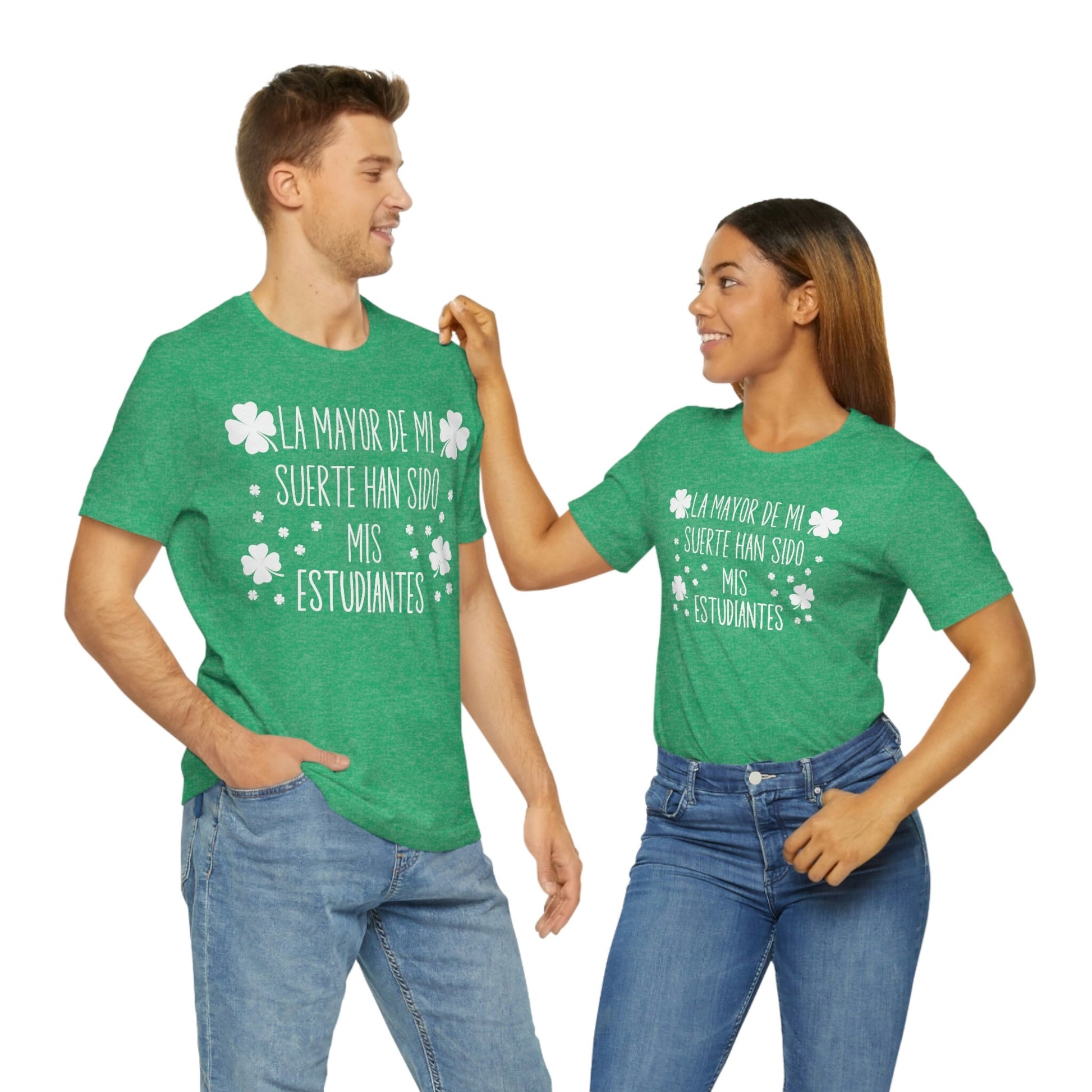 San Patricio, Dia De San Patricio, One Lucky Teacher, ESL Teacher, Maestra Bilingue, Maestra Shirt, Lucky Teacher, Saint Patrick Day