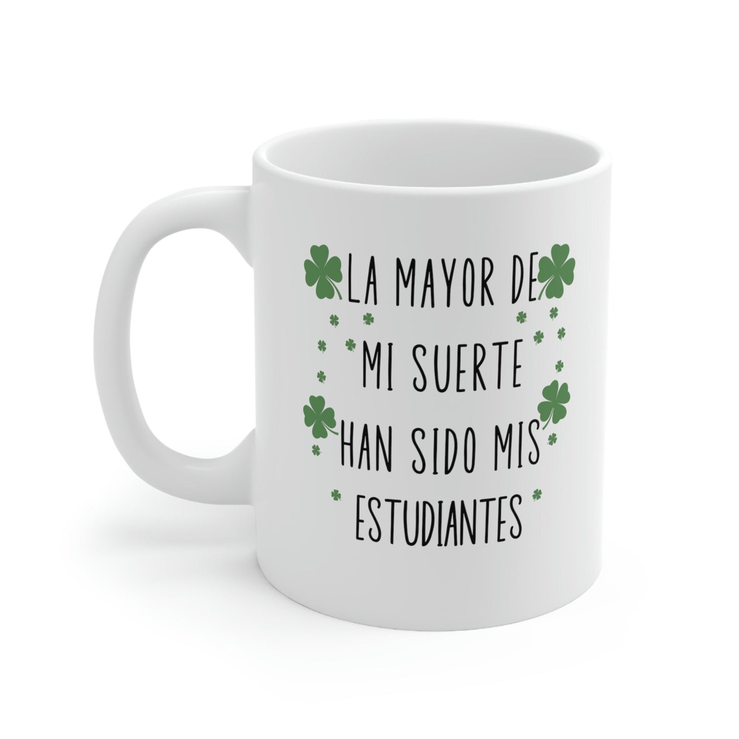 San Patricio, Dia De San Patricio, One Lucky Teacher, Maestra Bilingue, ESL Teacher, Taza Para Maestra , Lucky Teacher, Saint Patrick Day