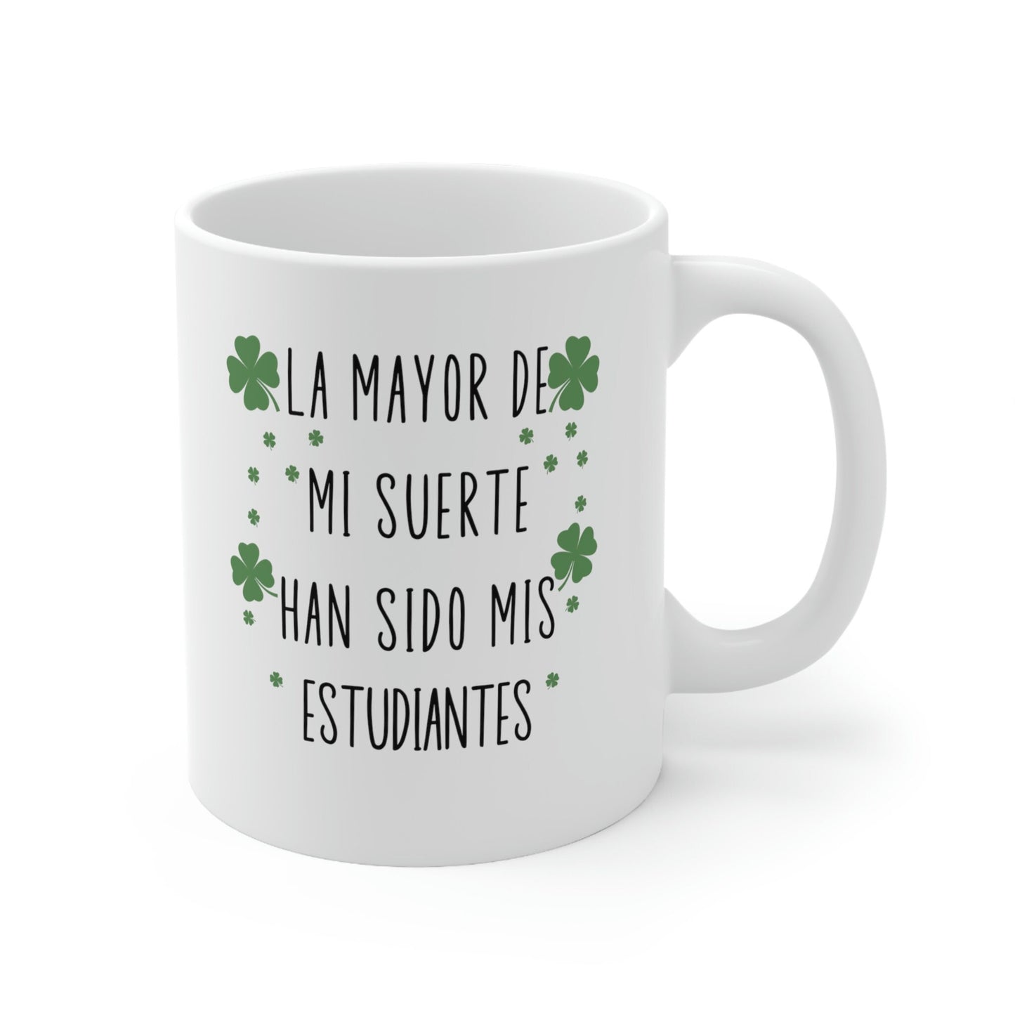 San Patricio, Dia De San Patricio, One Lucky Teacher, Maestra Bilingue, ESL Teacher, Taza Para Maestra , Lucky Teacher, Saint Patrick Day