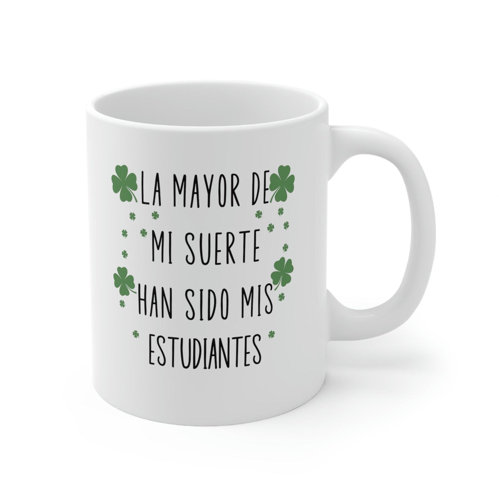 San Patricio, Dia De San Patricio, One Lucky Teacher, Maestra Bilingue, ESL Teacher, Taza Para Maestra , Lucky Teacher, Saint Patrick Day