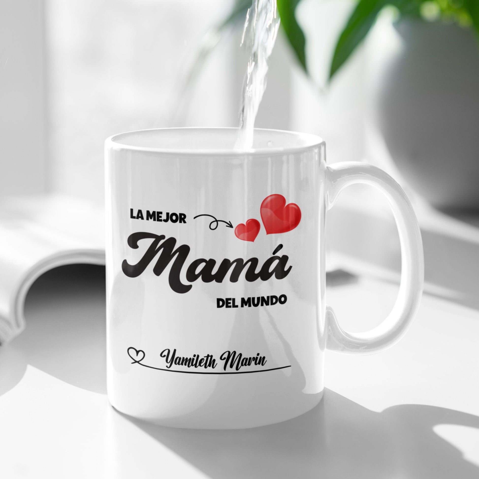 Taza Personalizada, Regalo Para Dia De Las Madres, Regalo Personalizado, Regalos Mama, Regalos Para Mama, Dia De La Madre, Gift For Mom