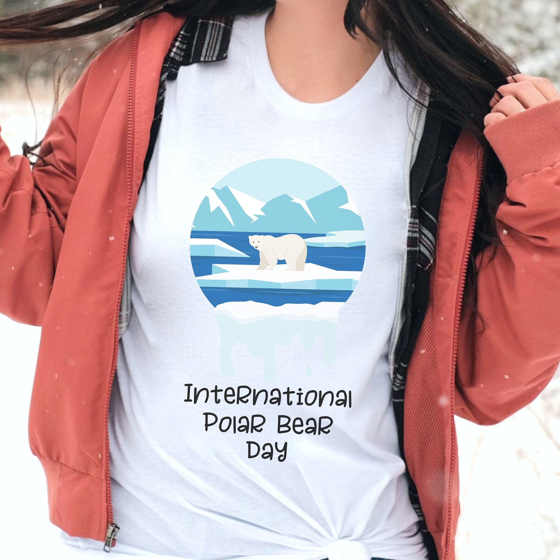 International Polar Bear Day, Polar Bear Shirt, Polar Bear Awareness, Polar Bear T-Shirt, Polar Bear Day, Polar Bears, Cute Polar Bear