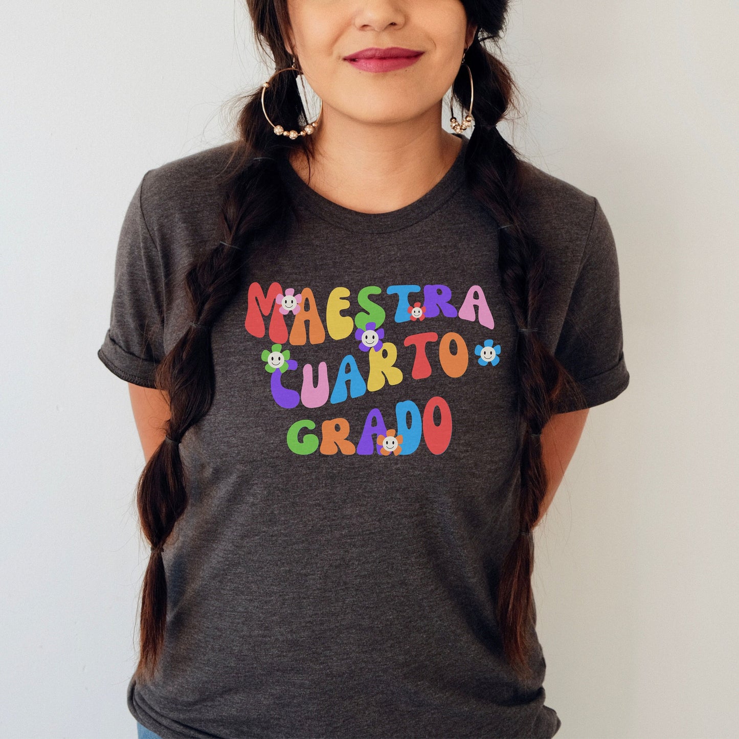 Cuarto Grado, Maestra Cuarto Grado, Camisas De Maestra, Maestra Español, Maestra Bilingue, Maestra Shirt, Maestra Gift, 4th Grade