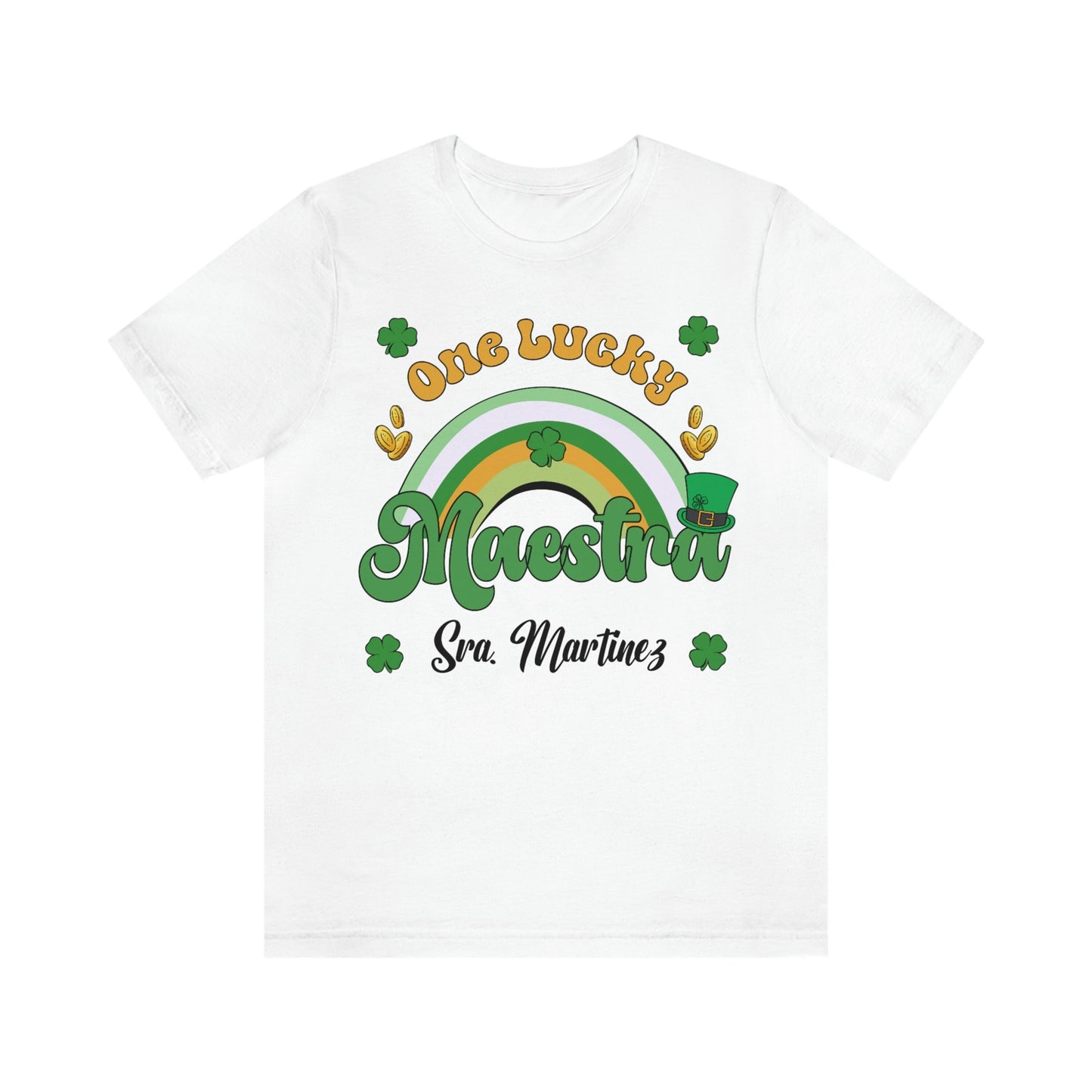 Camiseta Personalizada, San Patricio, Regalo Personalizado, Maestra Bilingue, Maestra Español, Maestra Gift, Maestra T Shirt, Maestras