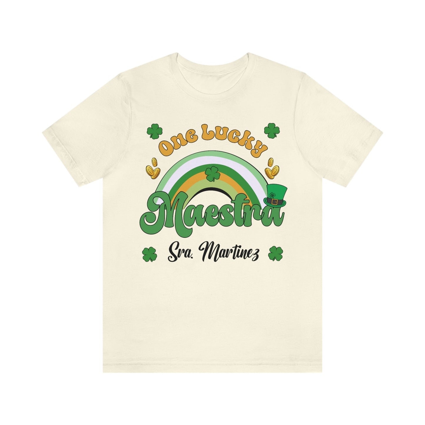 Camiseta Personalizada, San Patricio, Regalo Personalizado, Maestra Bilingue, Maestra Español, Maestra Gift, Maestra T Shirt, Maestras