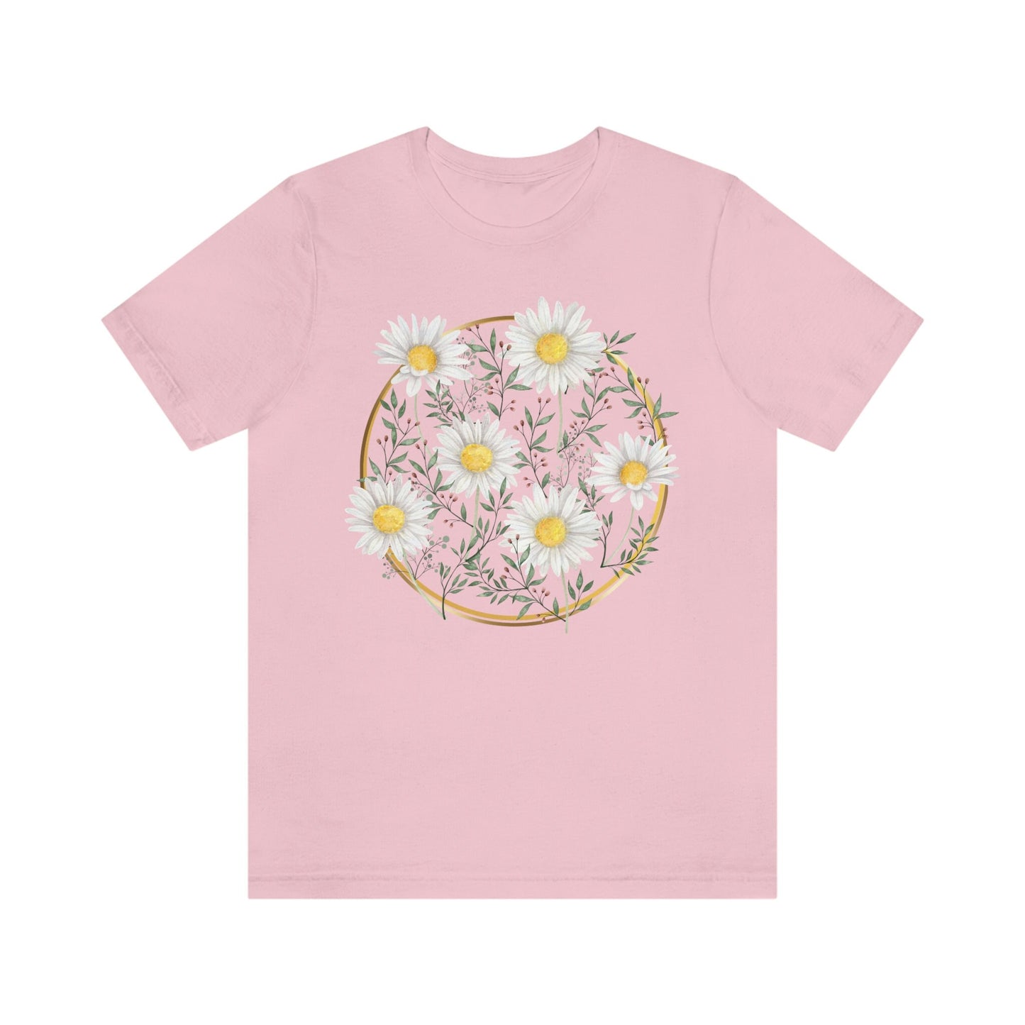 Daisy Shirt, Flower T Shirt, Wildflower T Shirt, Gift For Her, Flowers Press, Flower Teacher Shirt, Pressed Flower tee, Wild Flower Tee