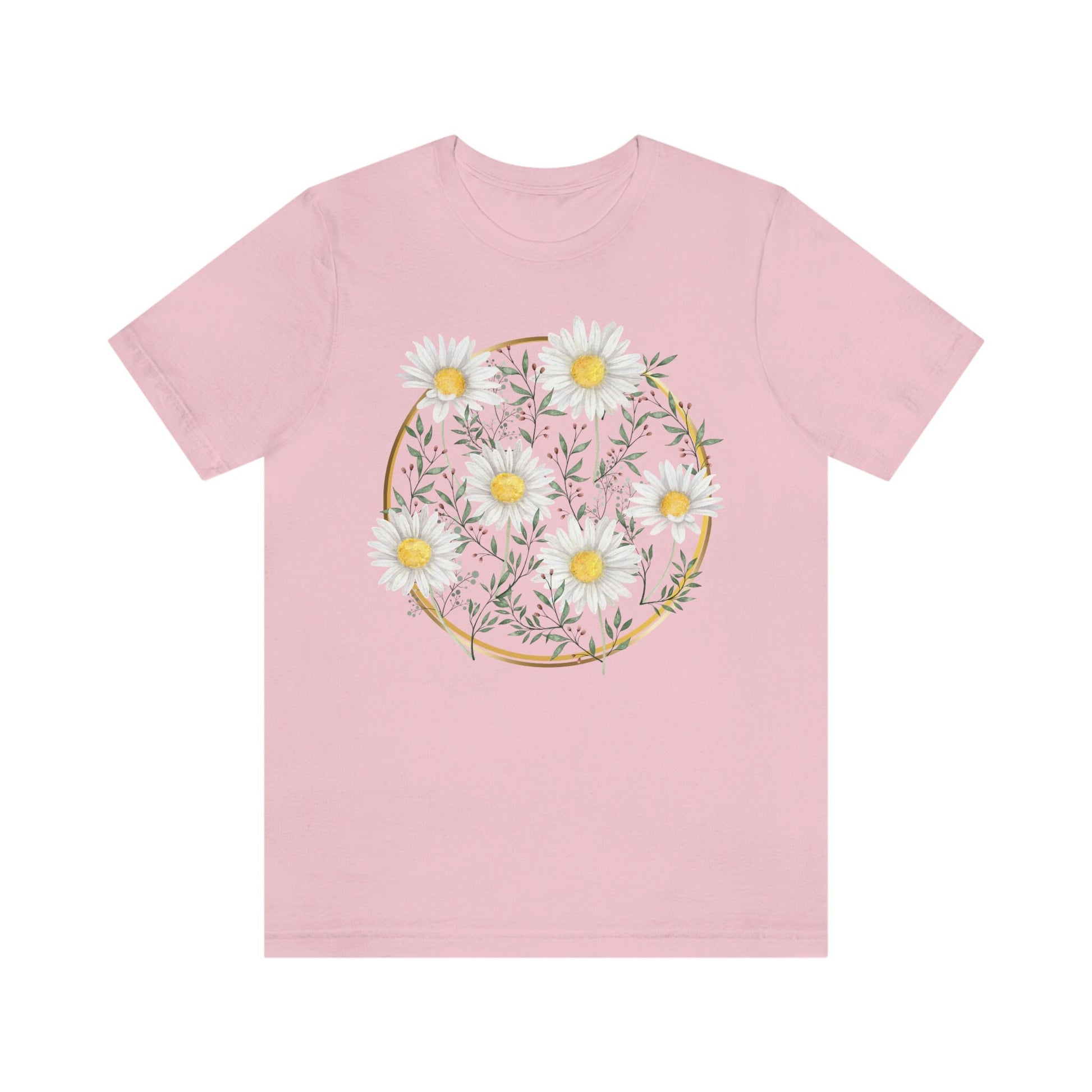 Daisy Shirt, Flower T Shirt, Wildflower T Shirt, Gift For Her, Flowers Press, Flower Teacher Shirt, Pressed Flower tee, Wild Flower Tee