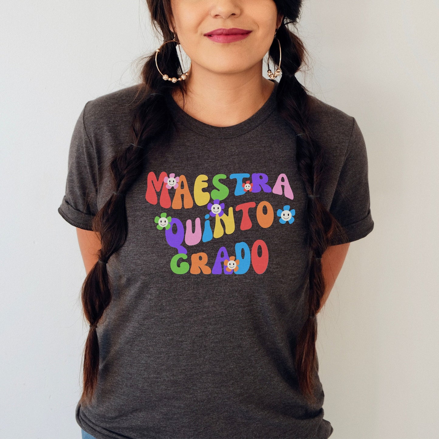 Quinto Grado, Maestra Quinto Grado, Camisas De Maestra, Maestra Español, Maestra Bilingue, Maestra Shirt, Maestra Gift, 5th Grade