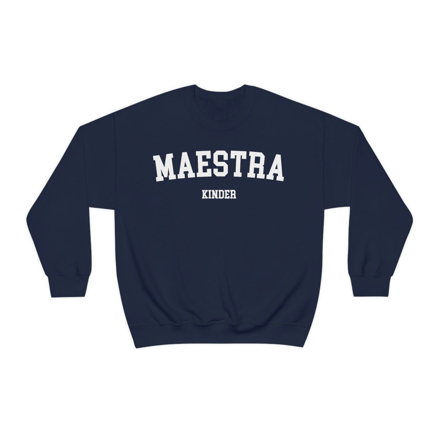 Maestra De Kinder, Maestra Español, Maestra Bilingue, Maestra Sweatshirt, K Is For Kinder, Kindergarten Sweatshirt, ESL Teacher, Maestra