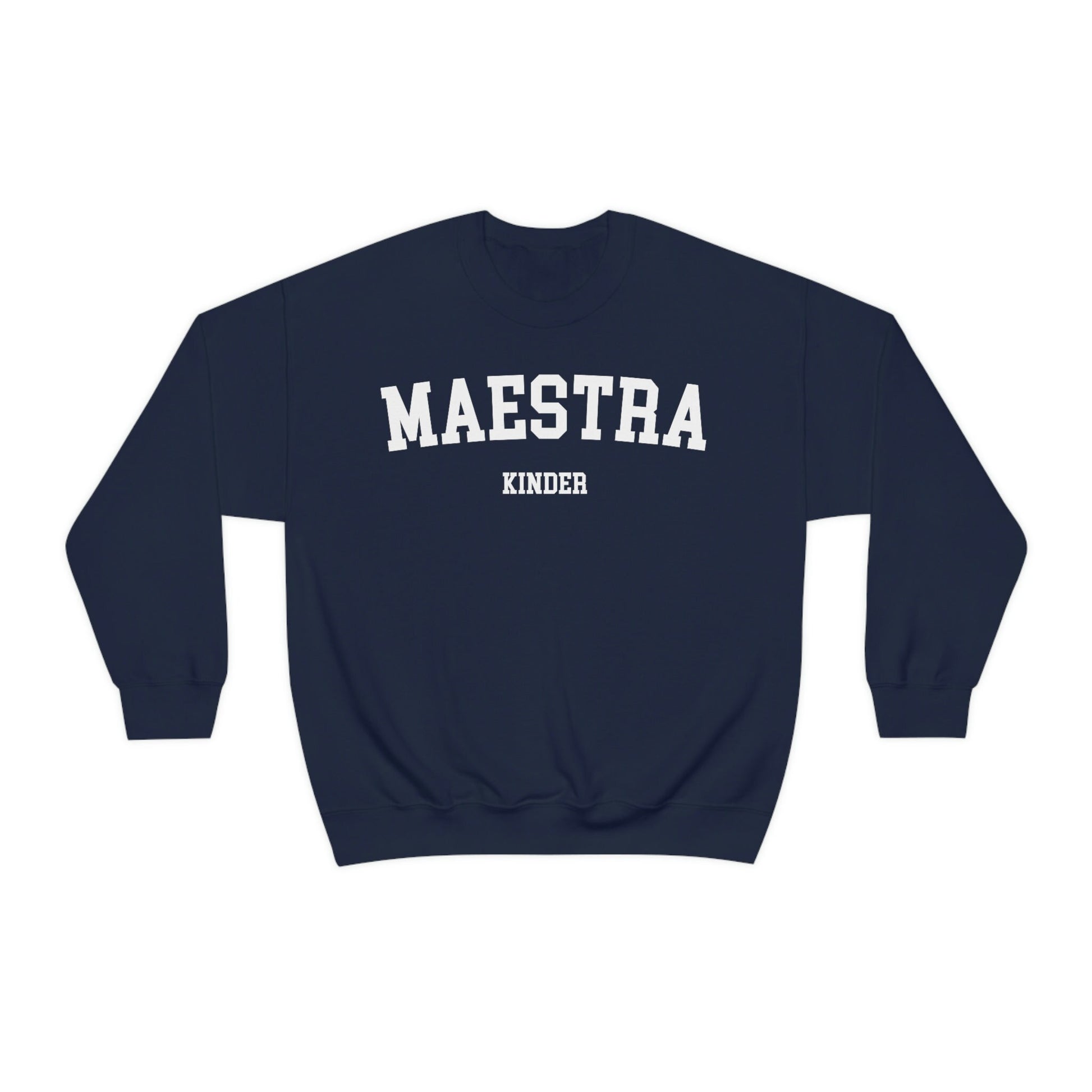 Maestra De Kinder, Maestra Español, Maestra Bilingue, Maestra Sweatshirt, K Is For Kinder, Kindergarten Sweatshirt, ESL Teacher, Maestra