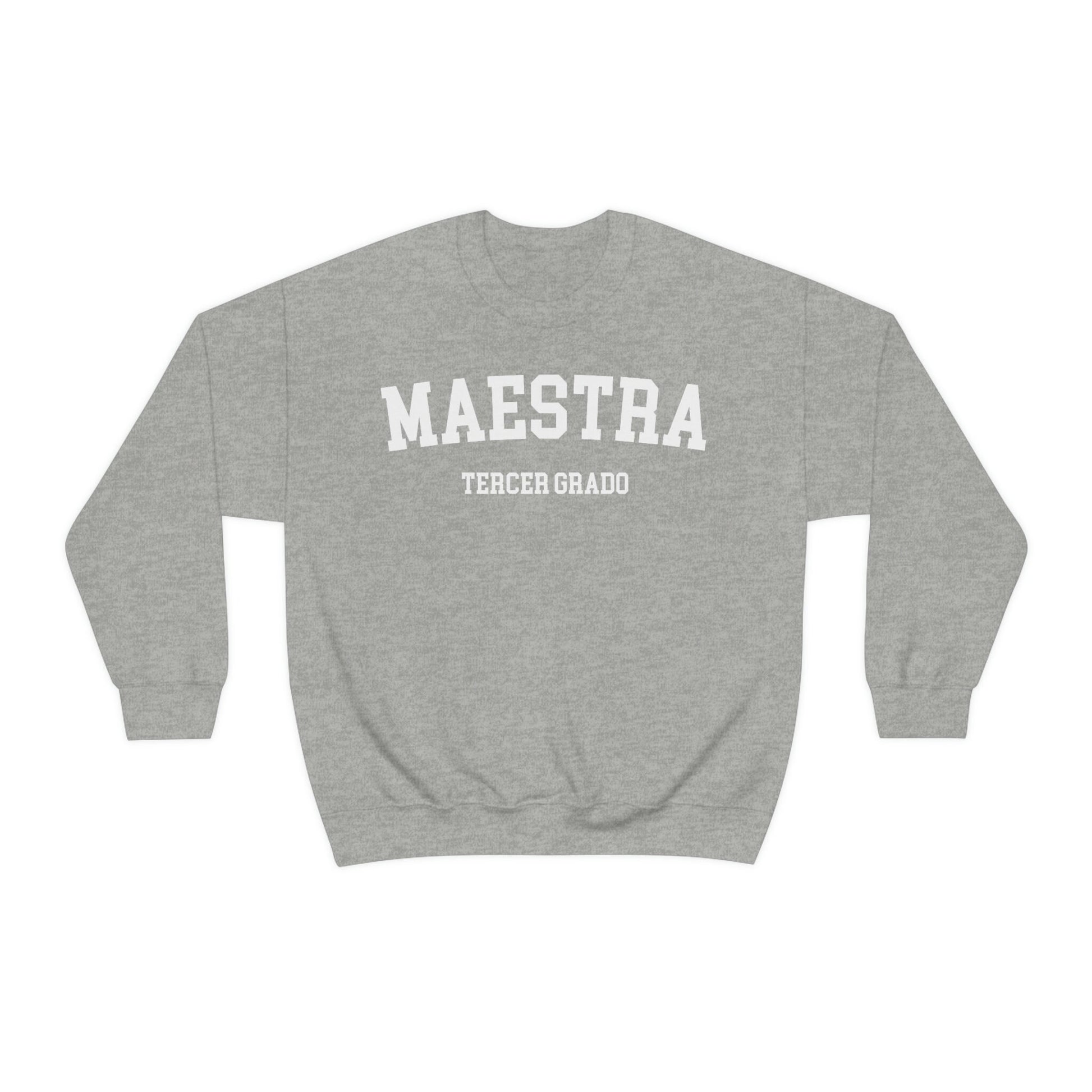 Tercer Grado, Maestra Tercer Grado, Maestra Español, Maestra Bilingue, Maestra Sweatshirt, Maestra Gift, 3rd Grade Teacher, Maestra Sweater