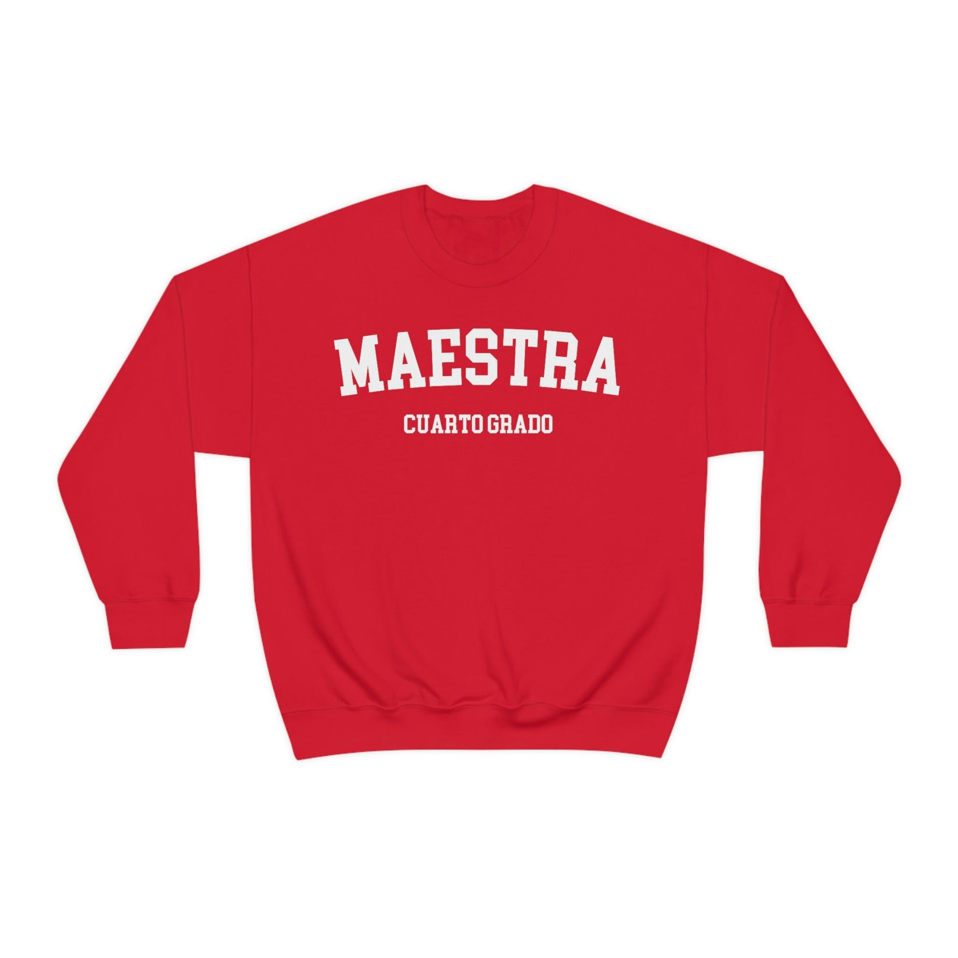 Cuarto Grado, Maestra Cuarto Grado, Maestra Sweater, Maestra Español, Maestra Bilingue, Maestra Sweatshirt, Maestra Gift, 4th Grade Teacher