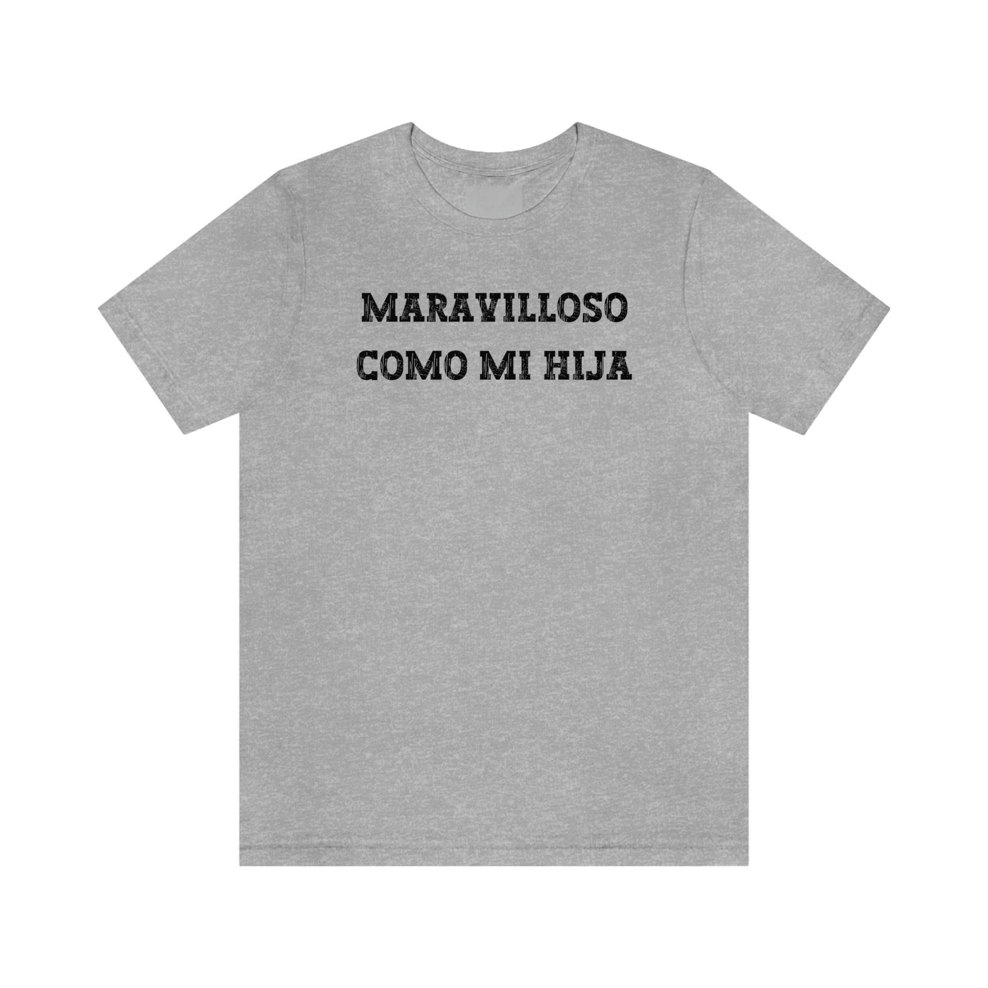 Maravilloso Como Mi Hija, Awesome Like My Daughter Shirt, Fathers Day Gift, Dia Del Padre, Spanish Fathers Day, Daughter Gift, Dad Gift