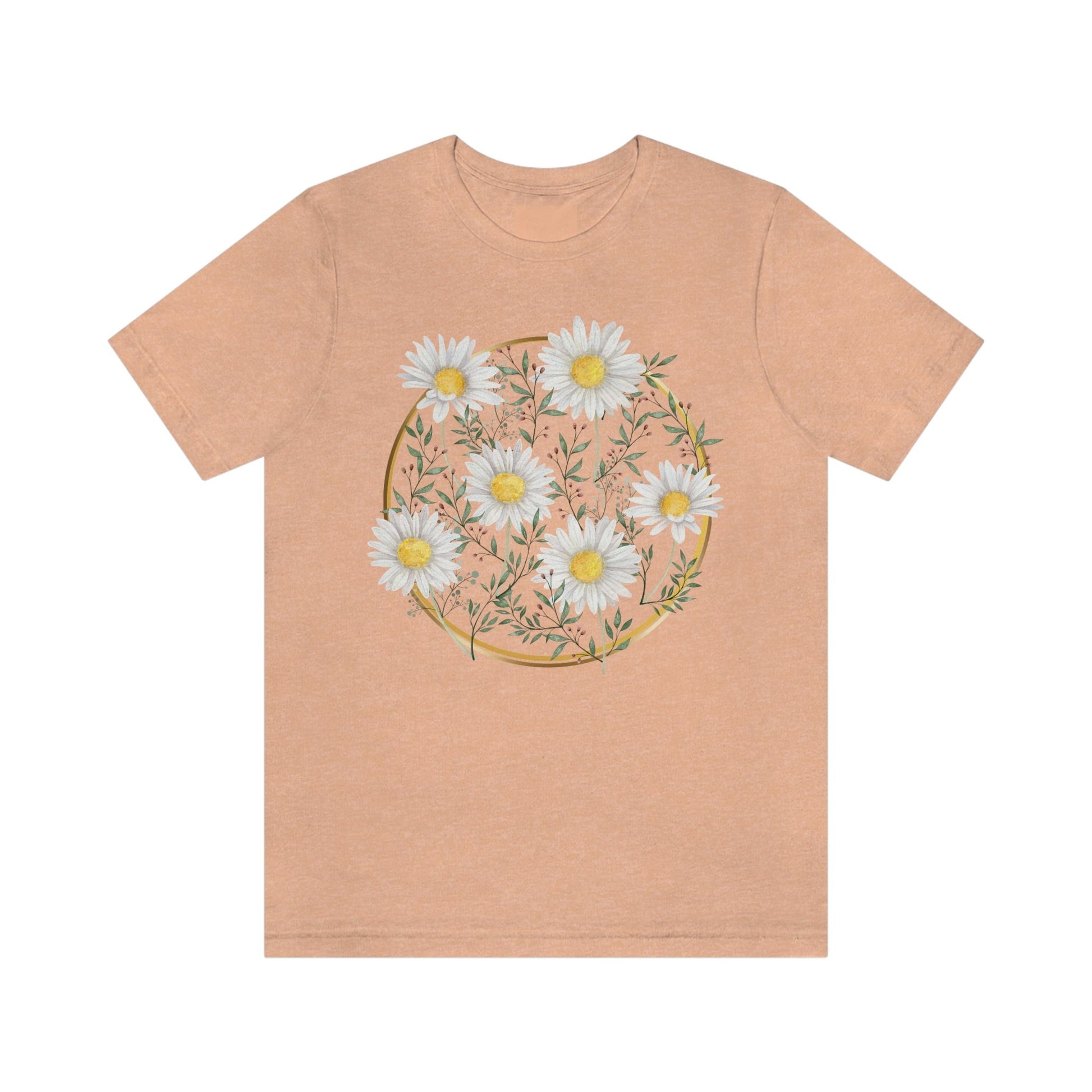 Daisy Shirt, Flower T Shirt, Wildflower T Shirt, Gift For Her, Flowers Press, Flower Teacher Shirt, Pressed Flower tee, Wild Flower Tee