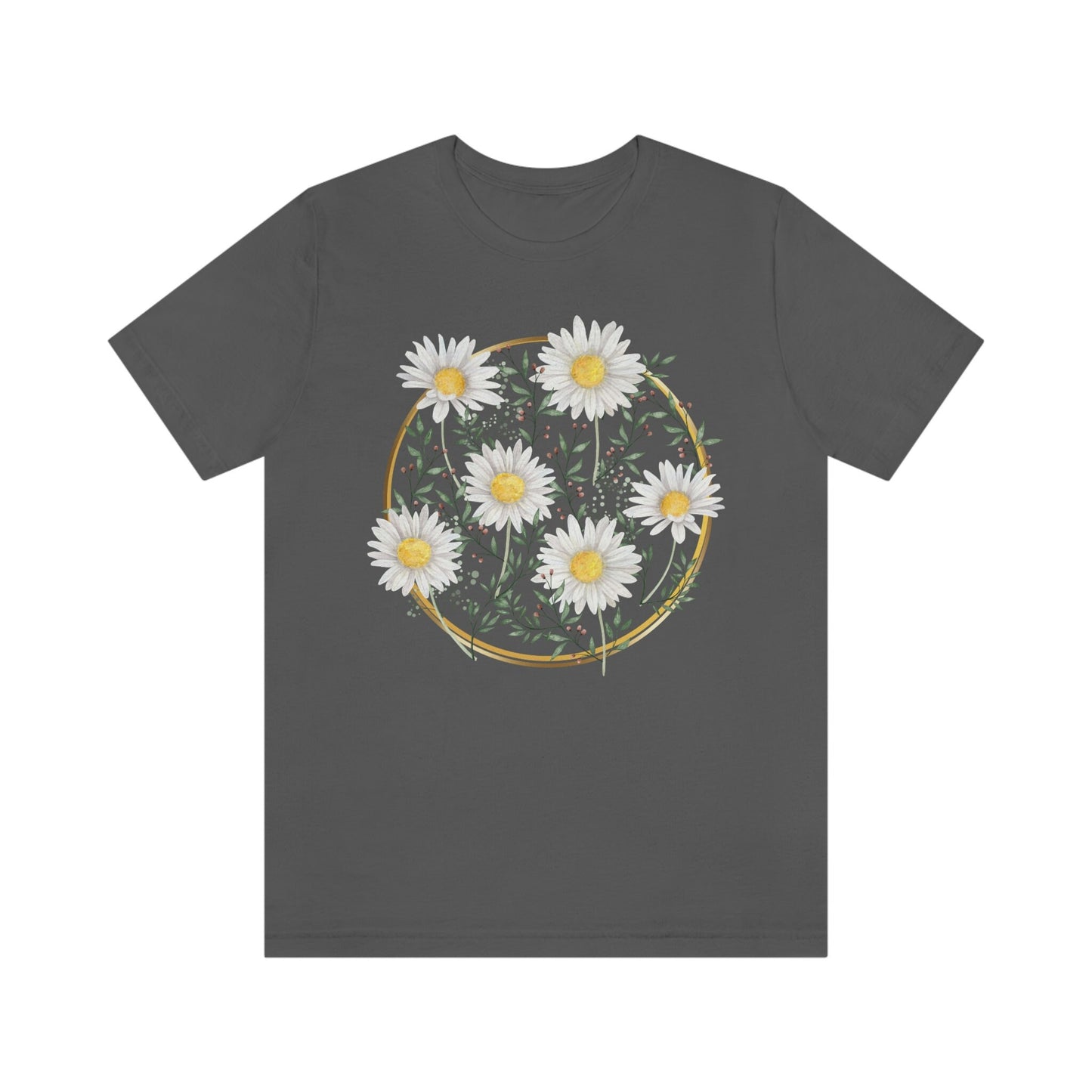 Daisy Shirt, Flower T Shirt, Wildflower T Shirt, Gift For Her, Flowers Press, Flower Teacher Shirt, Pressed Flower tee, Wild Flower Tee