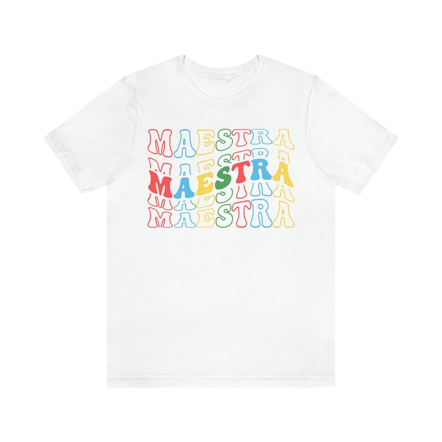 Maestra T Shirt, ESL Teacher, Maestra Español, Dual Language Teacher, Bilingual Shirts, Camisas De Maestra, Regalos Para Maestra