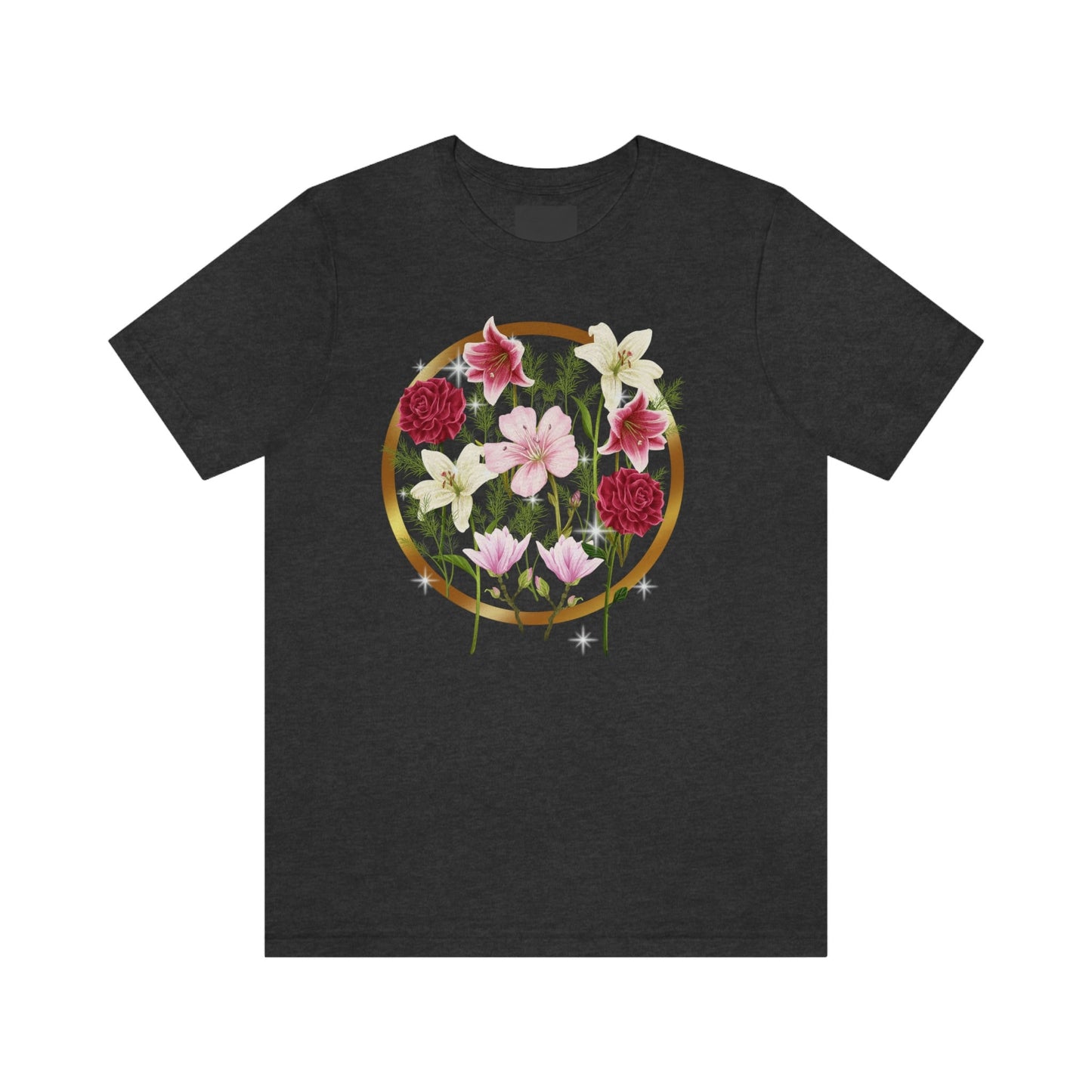 Flower T Shirt, Wildflower T Shirt, Gift For Her, Flowers Press, Flower Teacher Shirt, Pressed Flower tee, Wild Flower Tee, Gift For Woman