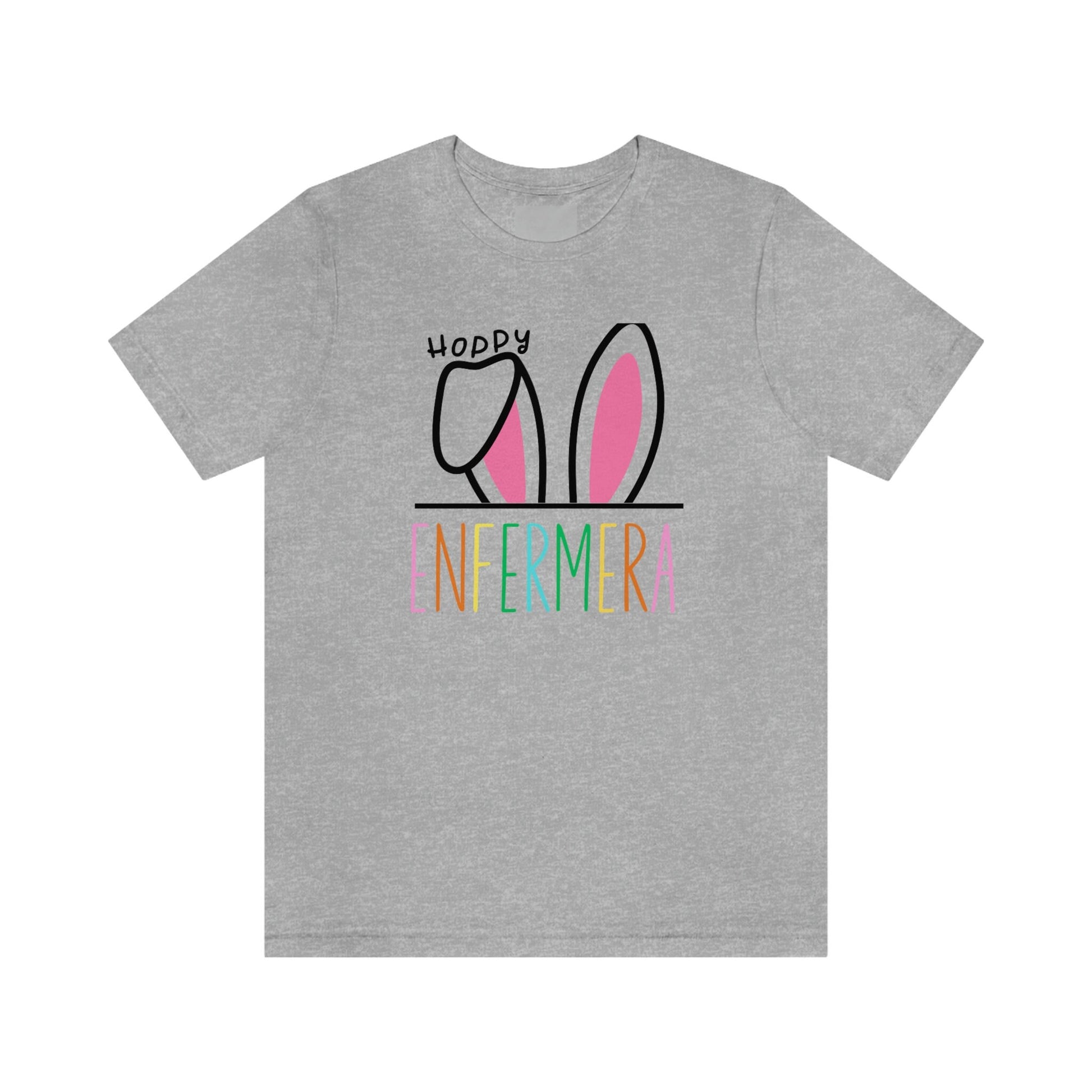 Hoppy Enfermera, Enfermera Easter T Shirt, Enfermera Shirt, Easter Nurse Shirt, Easters Shirts, Easter T Shirt, La Enfermera Shirt