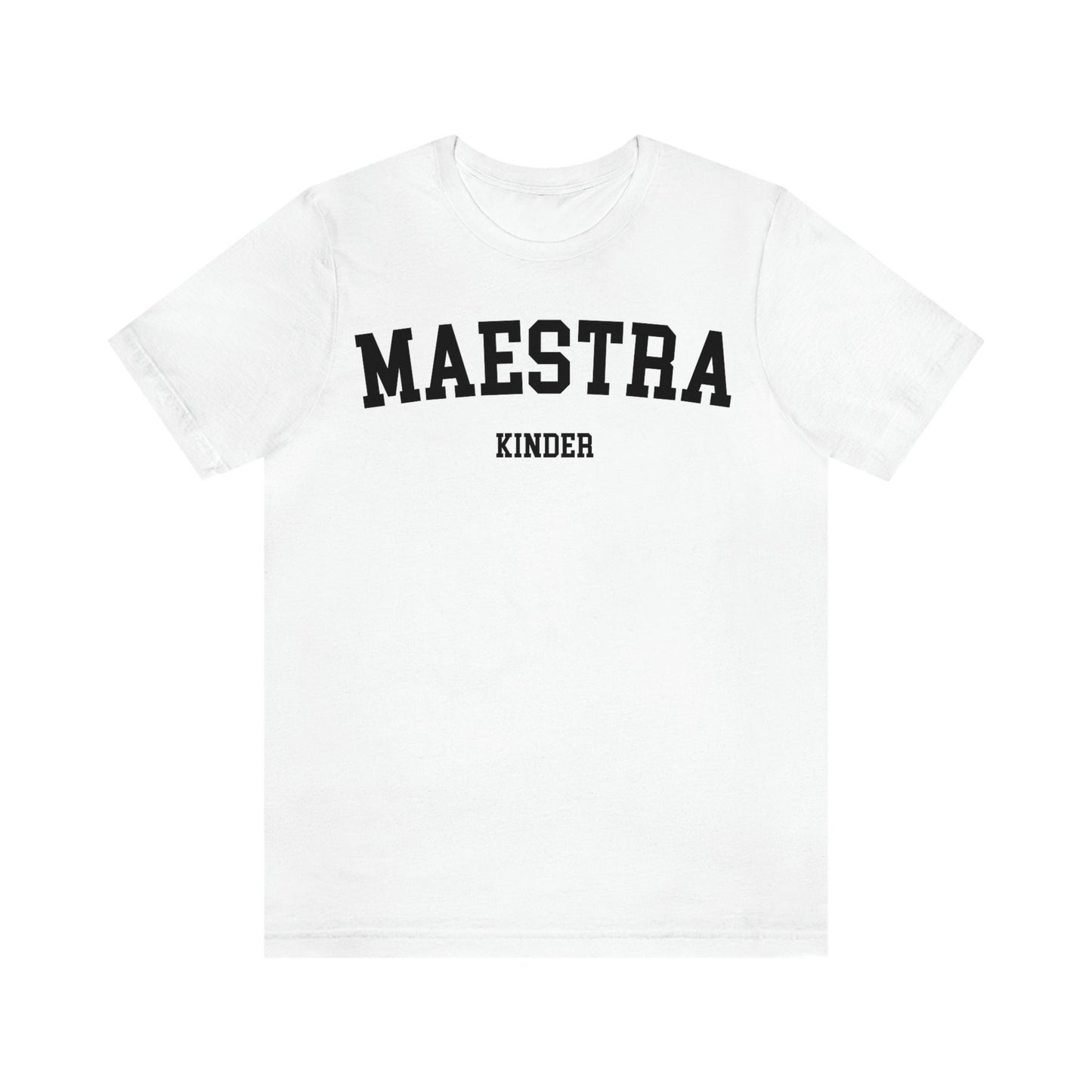 Maestra De Kinder, Maestra Español, Maestra Bilingue, Maestra T Shirt, K Is For Kinder, Teacher Kindergarten Shirt, ESL Teacher, Maestra