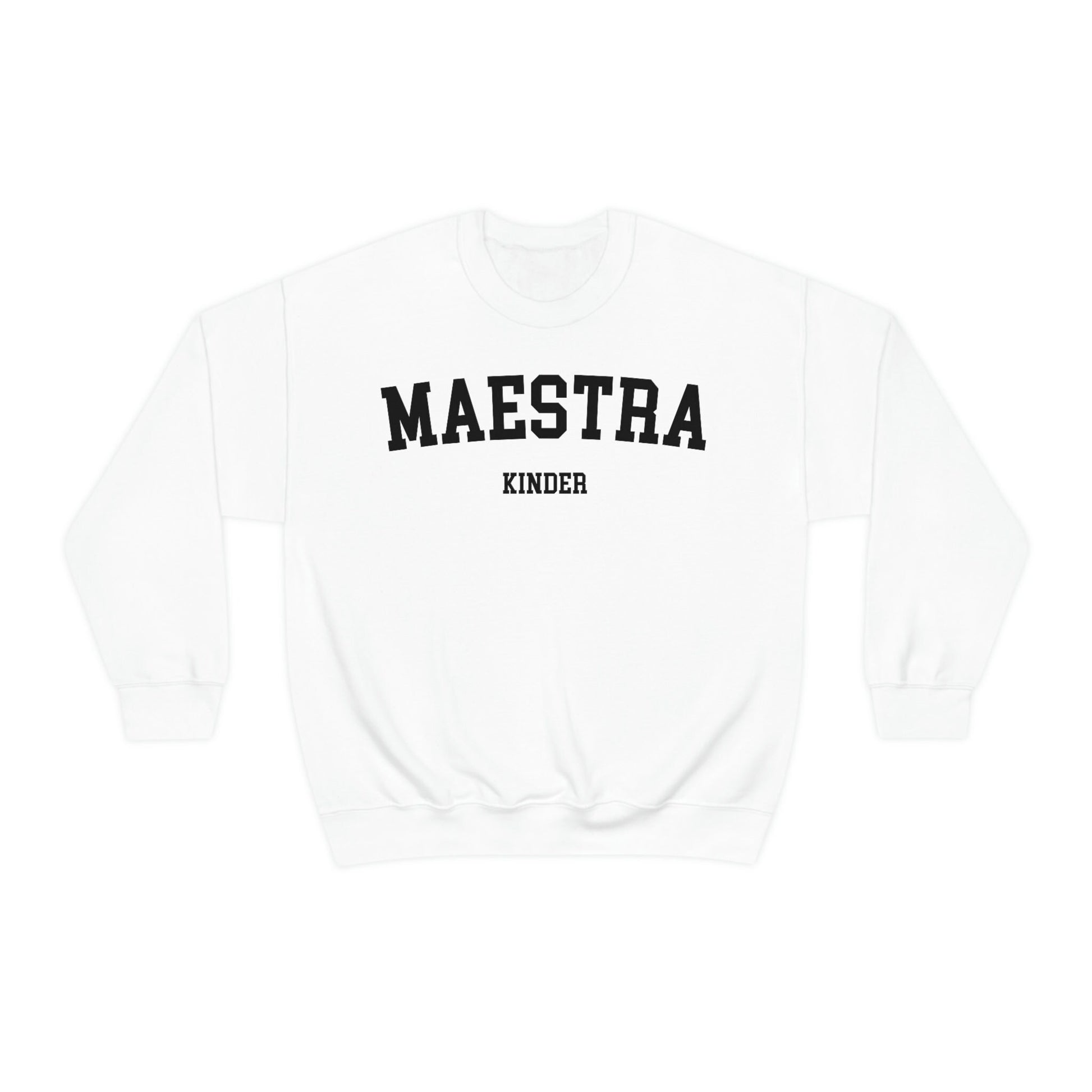 Maestra De Kinder, Maestra Español, Maestra Bilingue, Maestra Sweatshirt, K Is For Kinder, Kindergarten Sweatshirt, ESL Teacher, Maestra