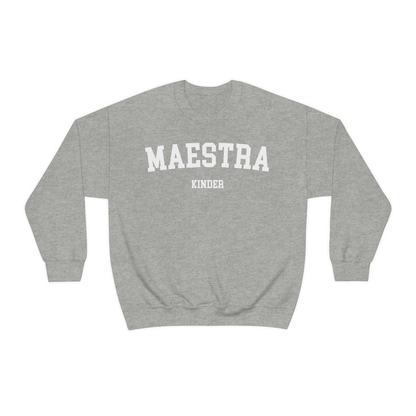 Maestra De Kinder, Maestra Español, Maestra Bilingue, Maestra Sweatshirt, K Is For Kinder, Kindergarten Sweatshirt, ESL Teacher, Maestra