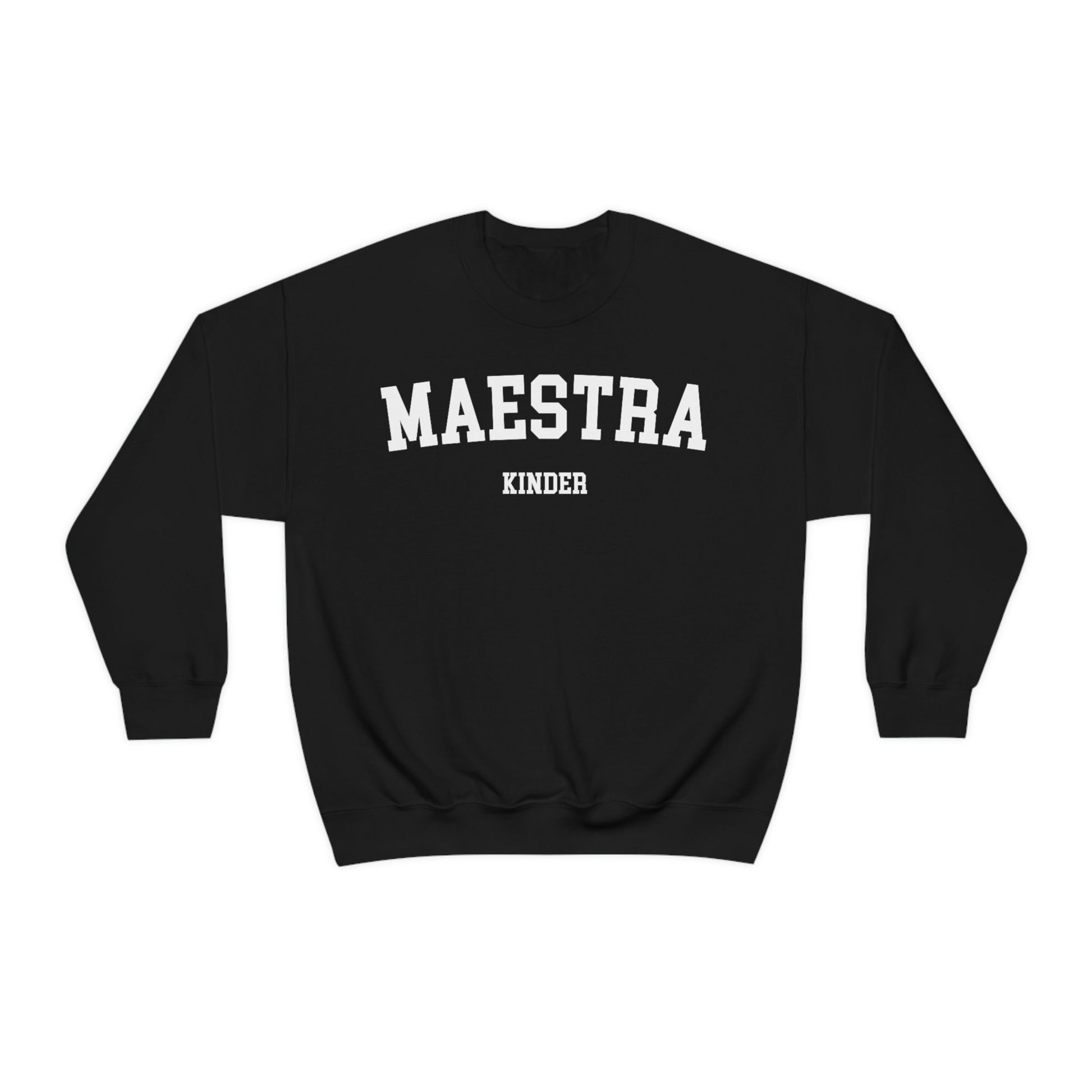 Maestra De Kinder, Maestra Español, Maestra Bilingue, Maestra Sweatshirt, K Is For Kinder, Kindergarten Sweatshirt, ESL Teacher, Maestra