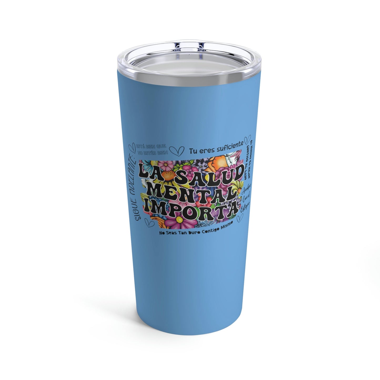 La Salud Mental, Mental Health Matters, Tumbler Mental Health, School Psychologists, Counselor Gifts, Mental Health Tumbler