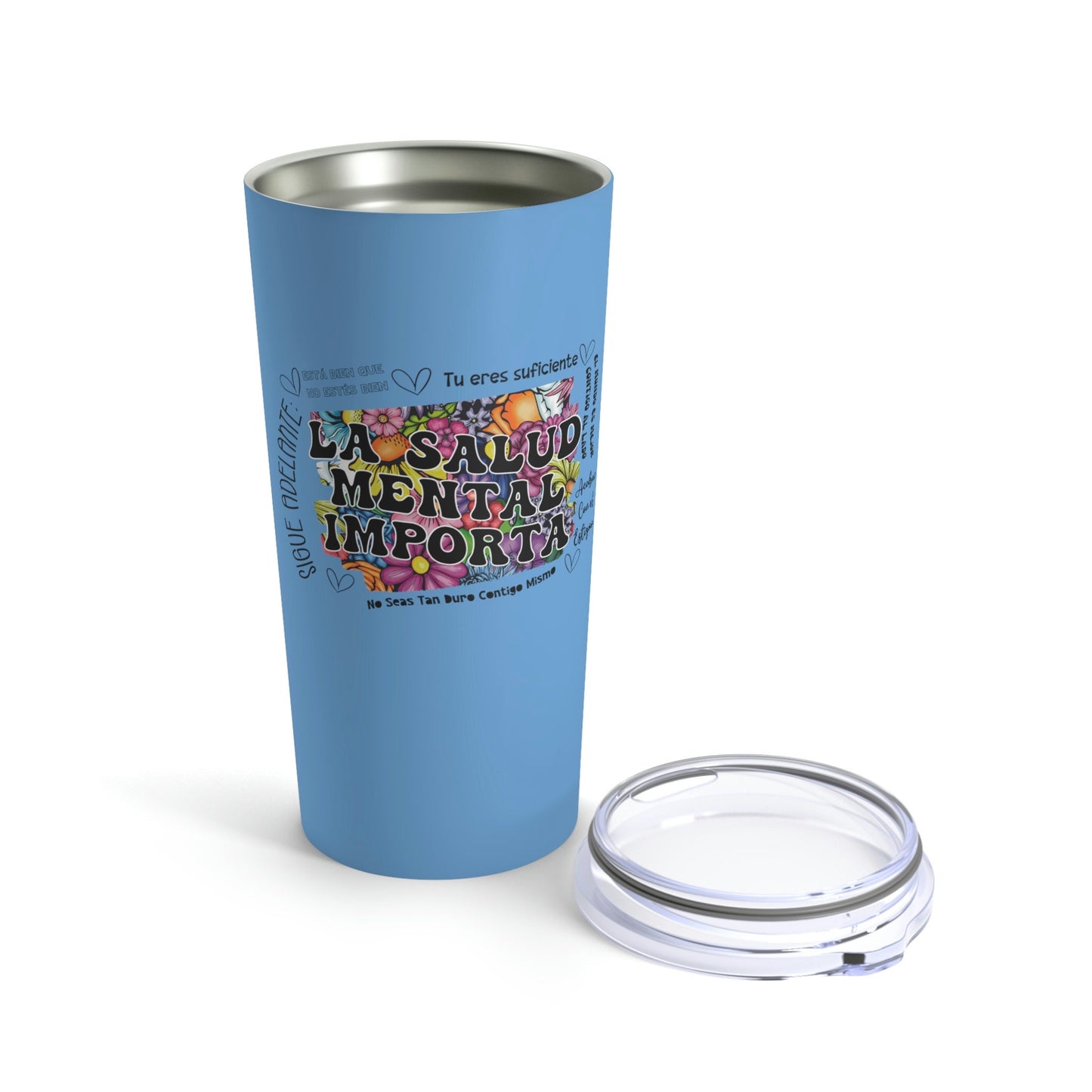 La Salud Mental, Mental Health Matters, Tumbler Mental Health, School Psychologists, Counselor Gifts, Mental Health Tumbler