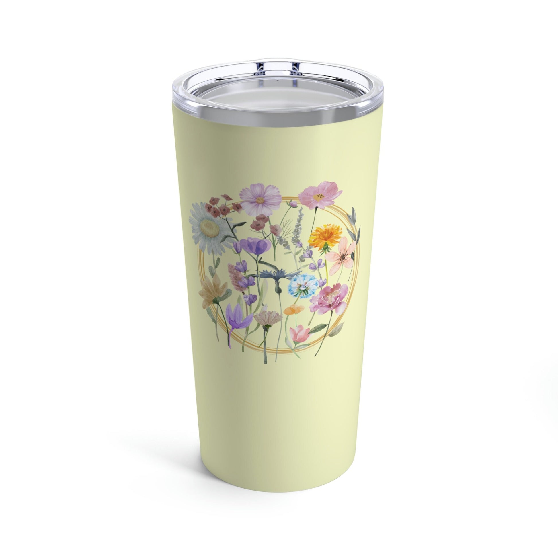 Wildflower Tumbler, Flower Tumbler, Gift For Her, Flowers Press, Flowers, Flower Teacher Tumbler, Pressed Flower Tumbler, Gift For Woman