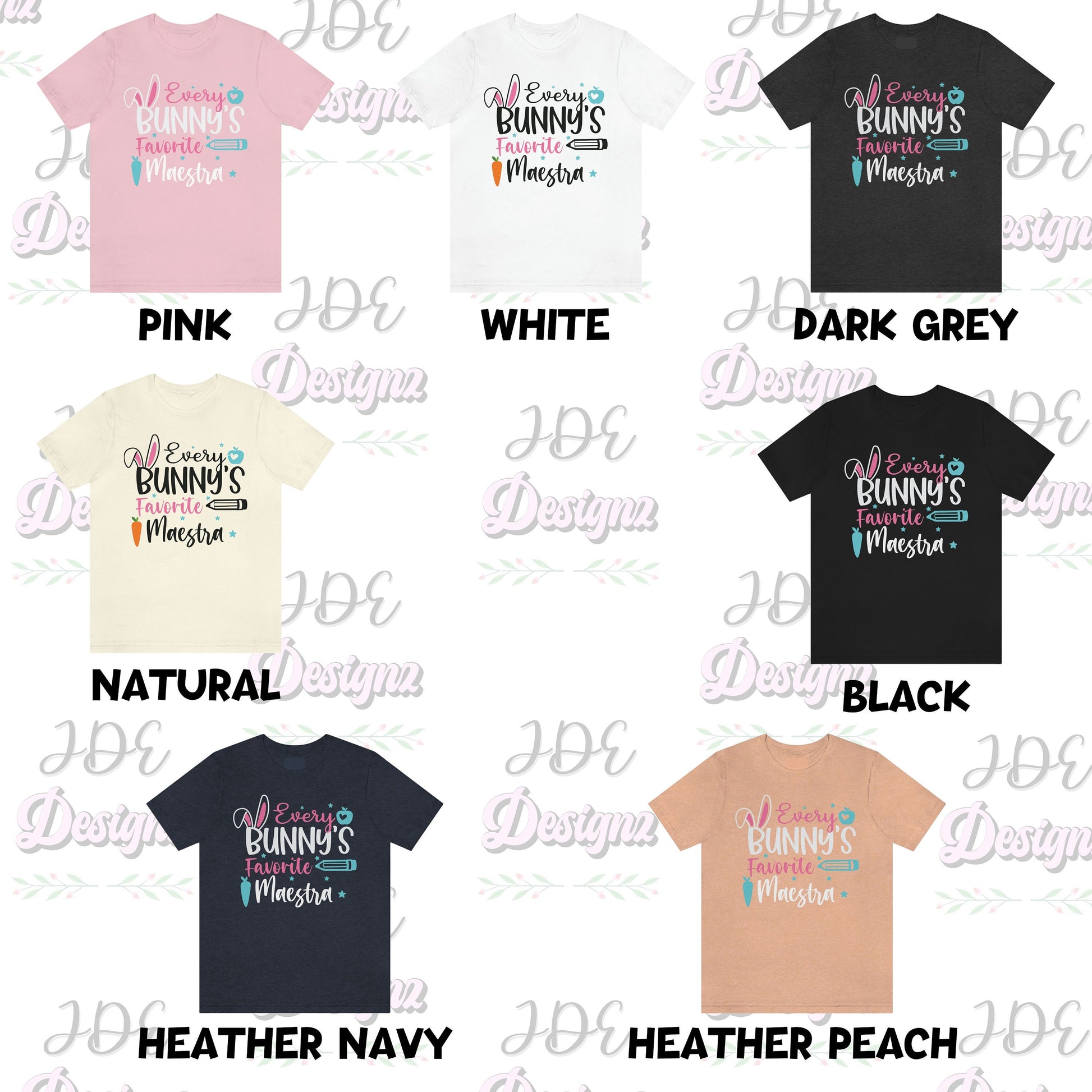 Every Bunnys Favorite Maestra, Camisa De Pascua, Easters Shirts,Every Bunnys Favorite Teacher, Maestra T Shirt, ESL Teacher, Happy Easter