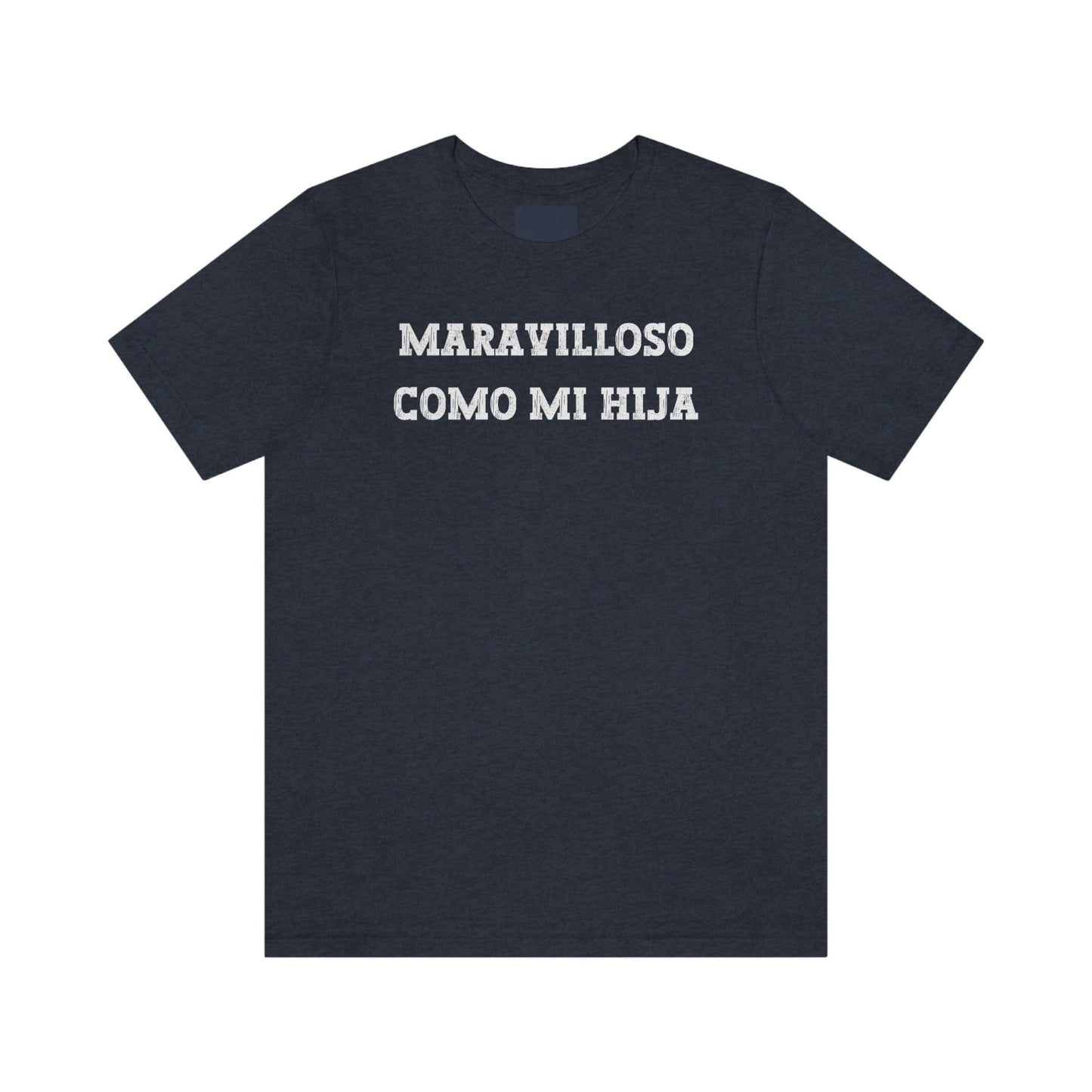 Maravilloso Como Mi Hija, Awesome Like My Daughter Shirt, Fathers Day Gift, Dia Del Padre, Spanish Fathers Day, Daughter Gift, Dad Gift