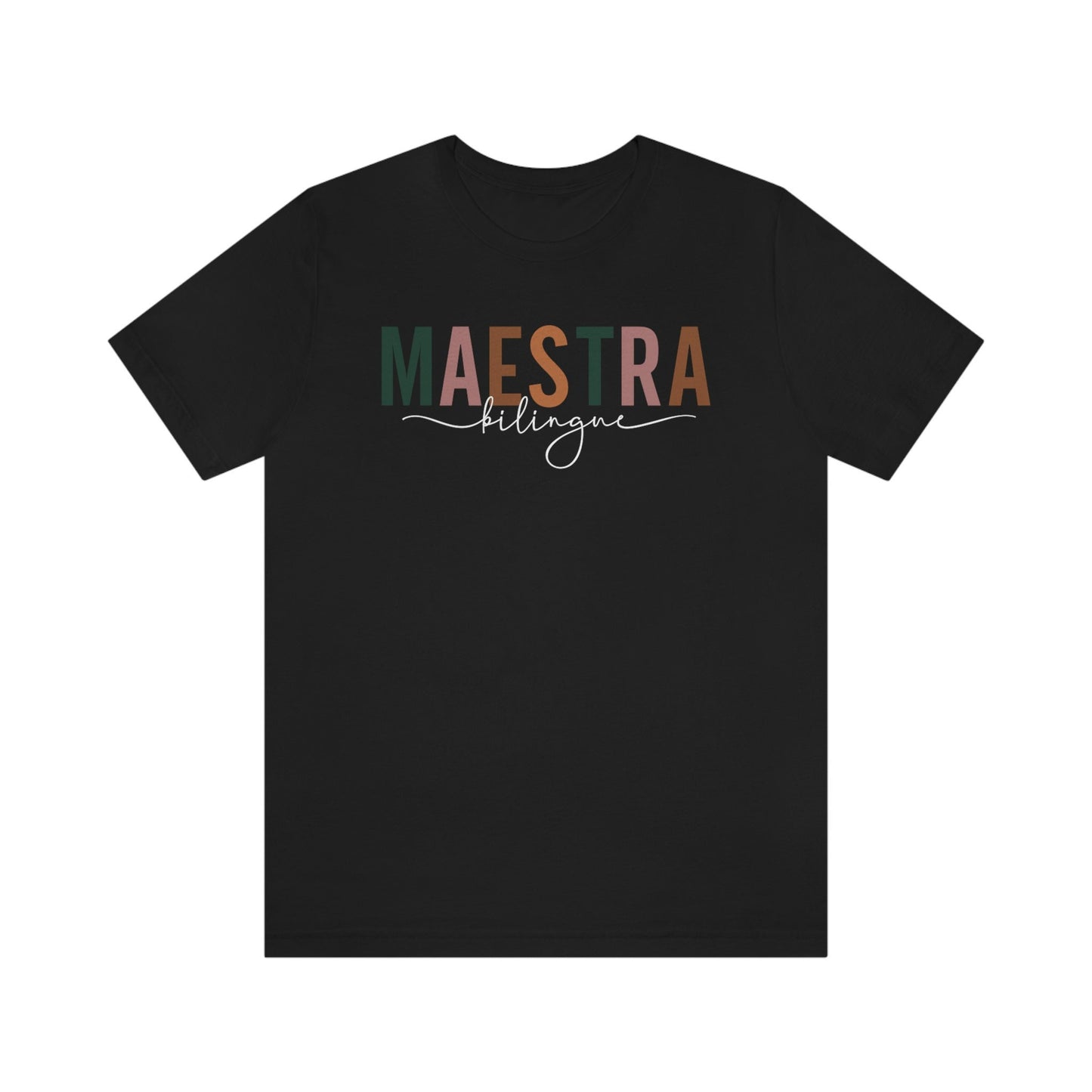 Maestra Bilingue T Shirt, ESL Teacher, Maestra Español, Dual Language Teacher, Bilingual Shirts, Camisas De Maestra, Regalos Para Maestra