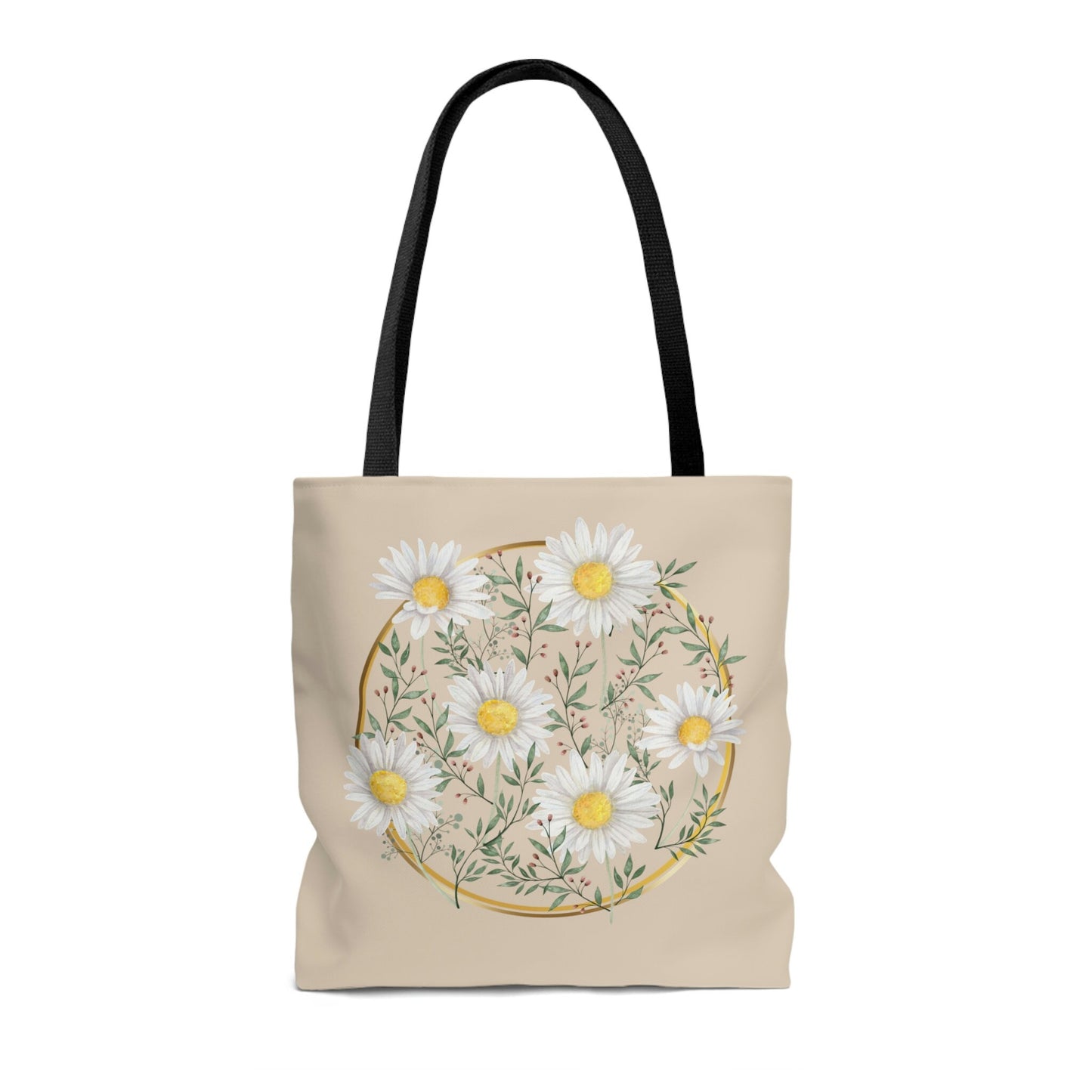 Daisy Tote Bag, Flower Tote Bag, Gift For Her, Flowers Press, Flowers, Flower Teacher Tote Bag, Pressed Flower Tote, Gift For Woman