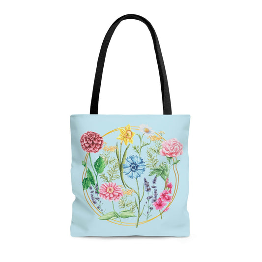 Wildflower Tote Bag, Flower Tote Bag, Gift For Her, Flowers Press, Flowers, Flower Teacher Tote Bag, Pressed Flower Tote, Gift For Woman