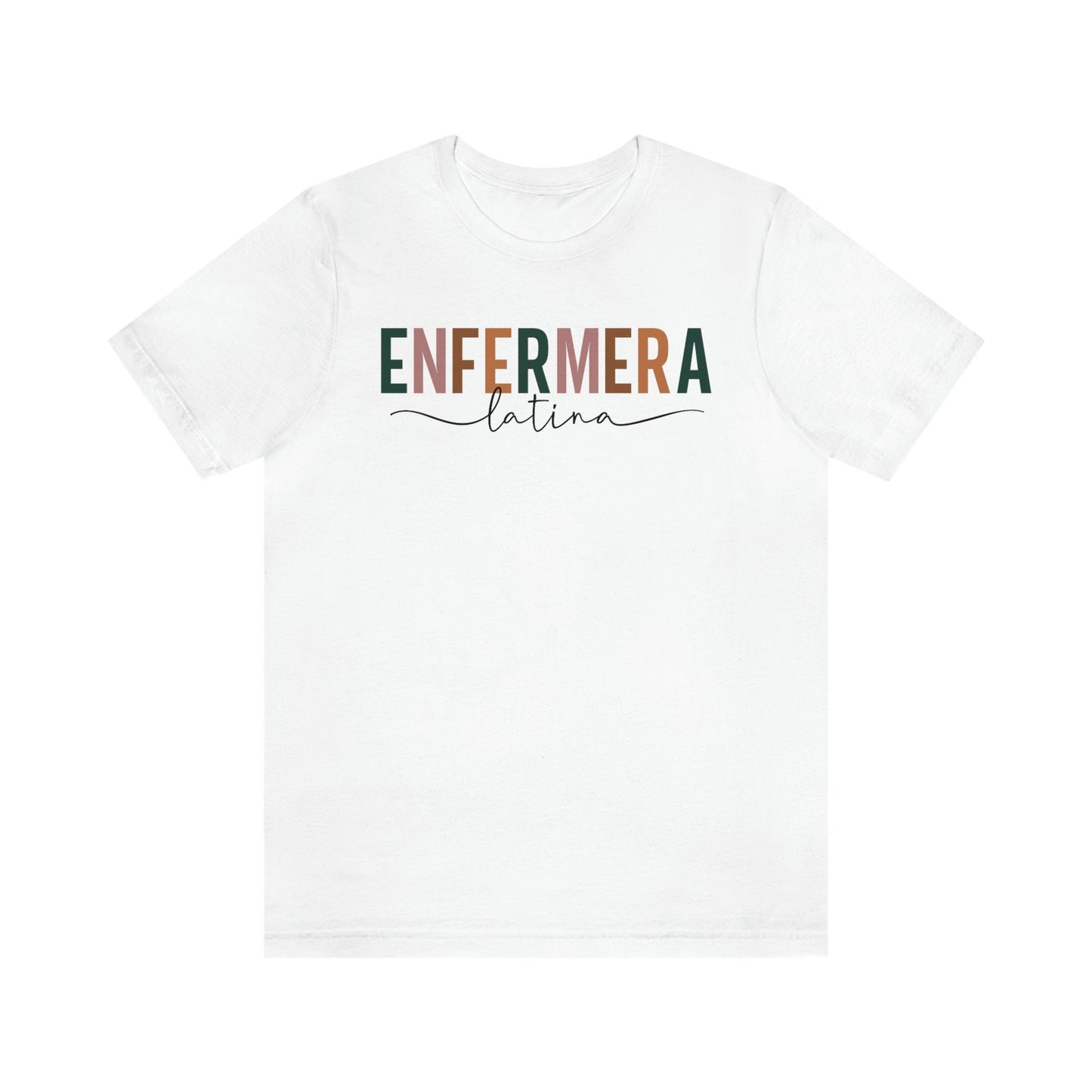 Enfermera Latina, Mujeres En Medicina, Enfermera T Shirt, Enfermera Shirt, Nurse Shirt, La Enfermera Shirt, Spanish Nurse, Registered Nurse