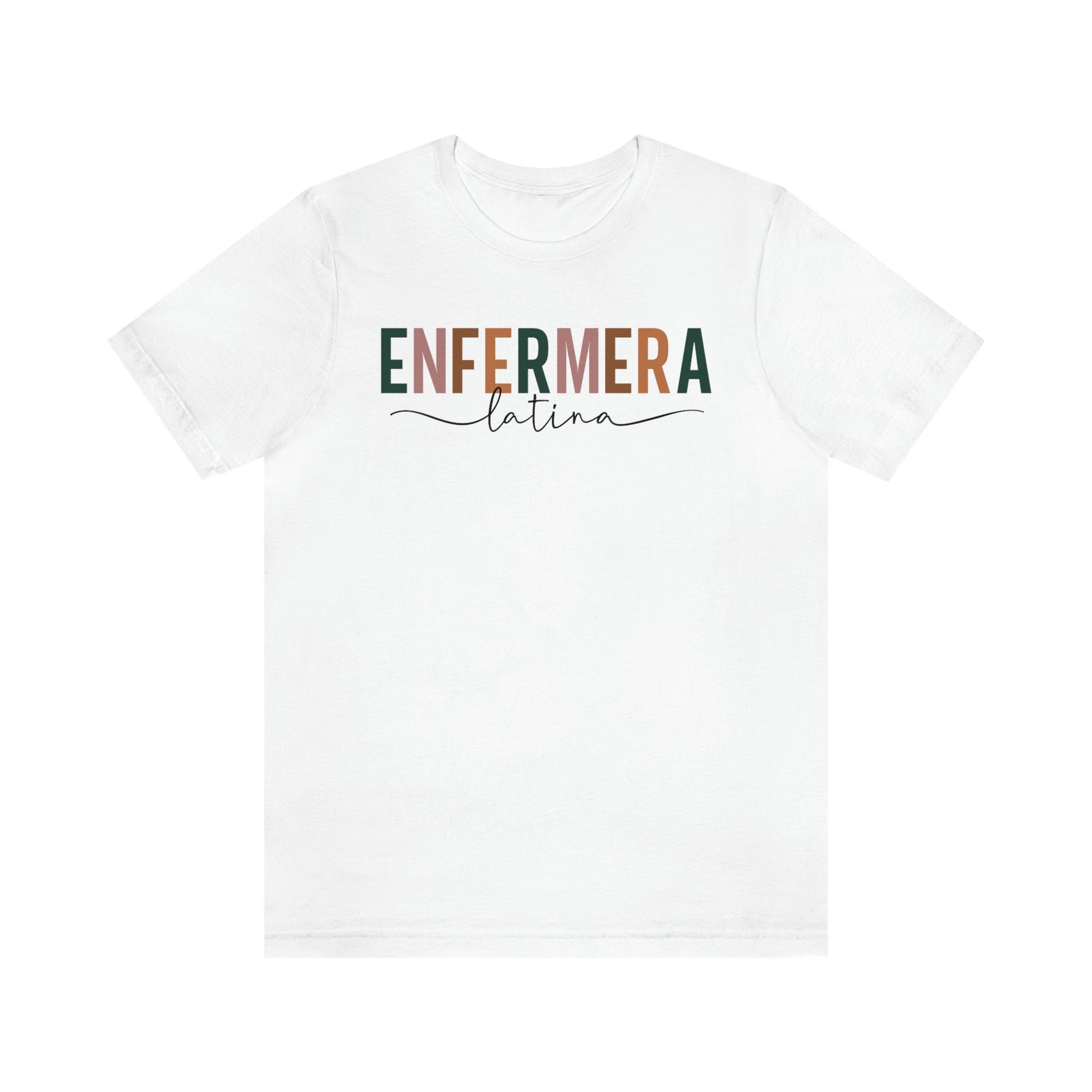 Enfermera Latina, Mujeres En Medicina, Enfermera T Shirt, Enfermera Shirt, Nurse Shirt, La Enfermera Shirt, Spanish Nurse, Registered Nurse